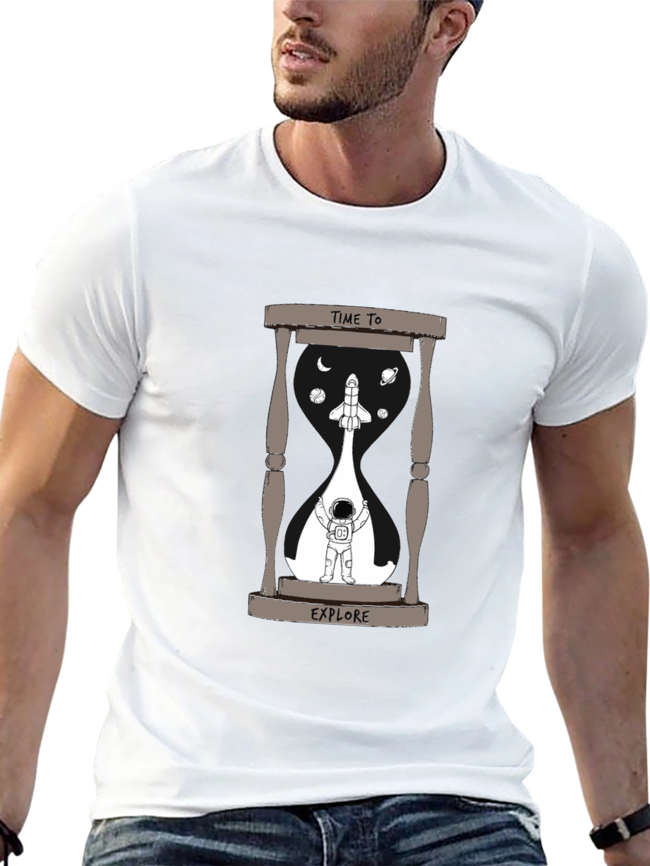 Time to Explore Graphic T-Shirt
