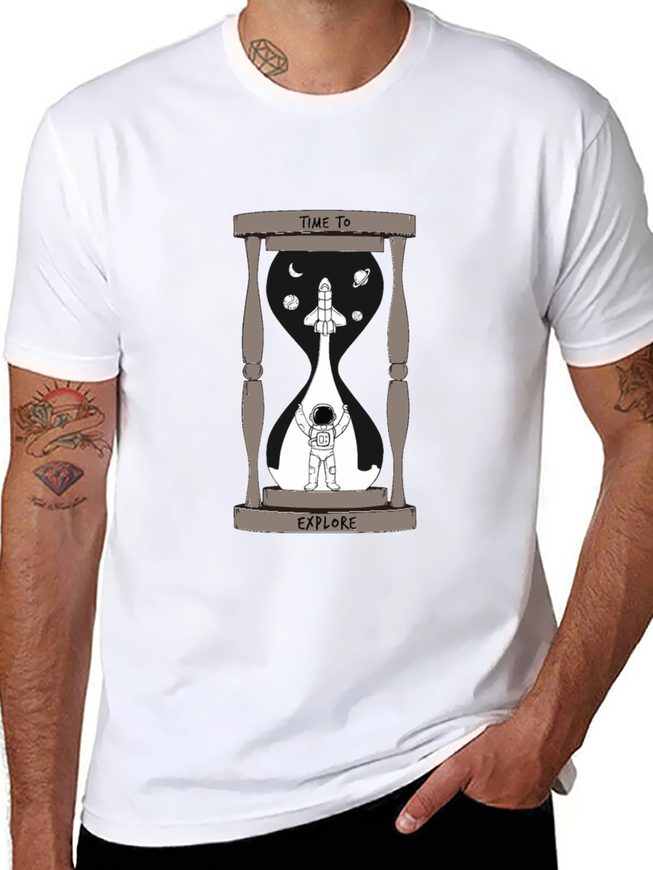 Time to Explore Graphic T-Shirt