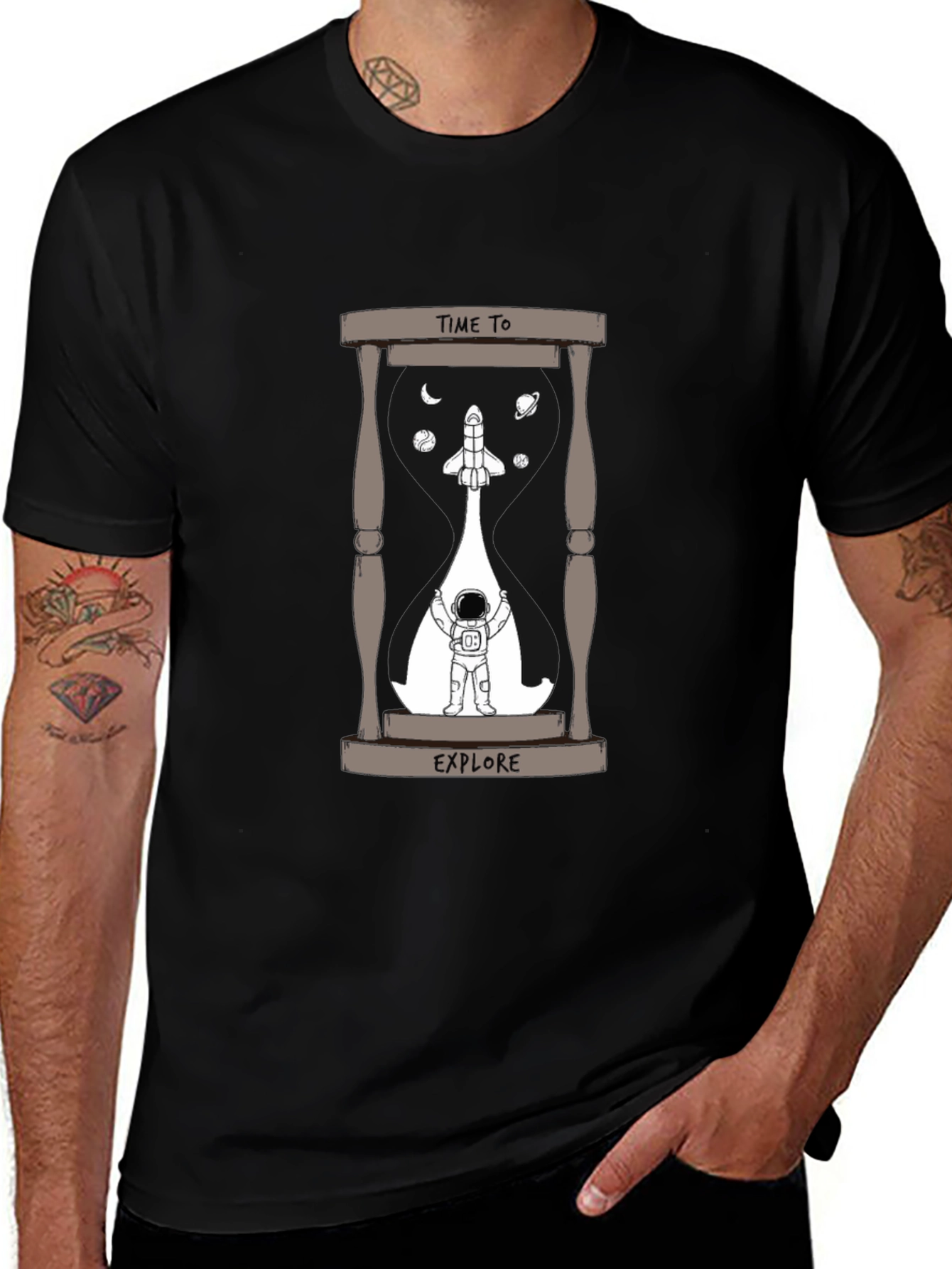 Time to Explore Graphic T-Shirt