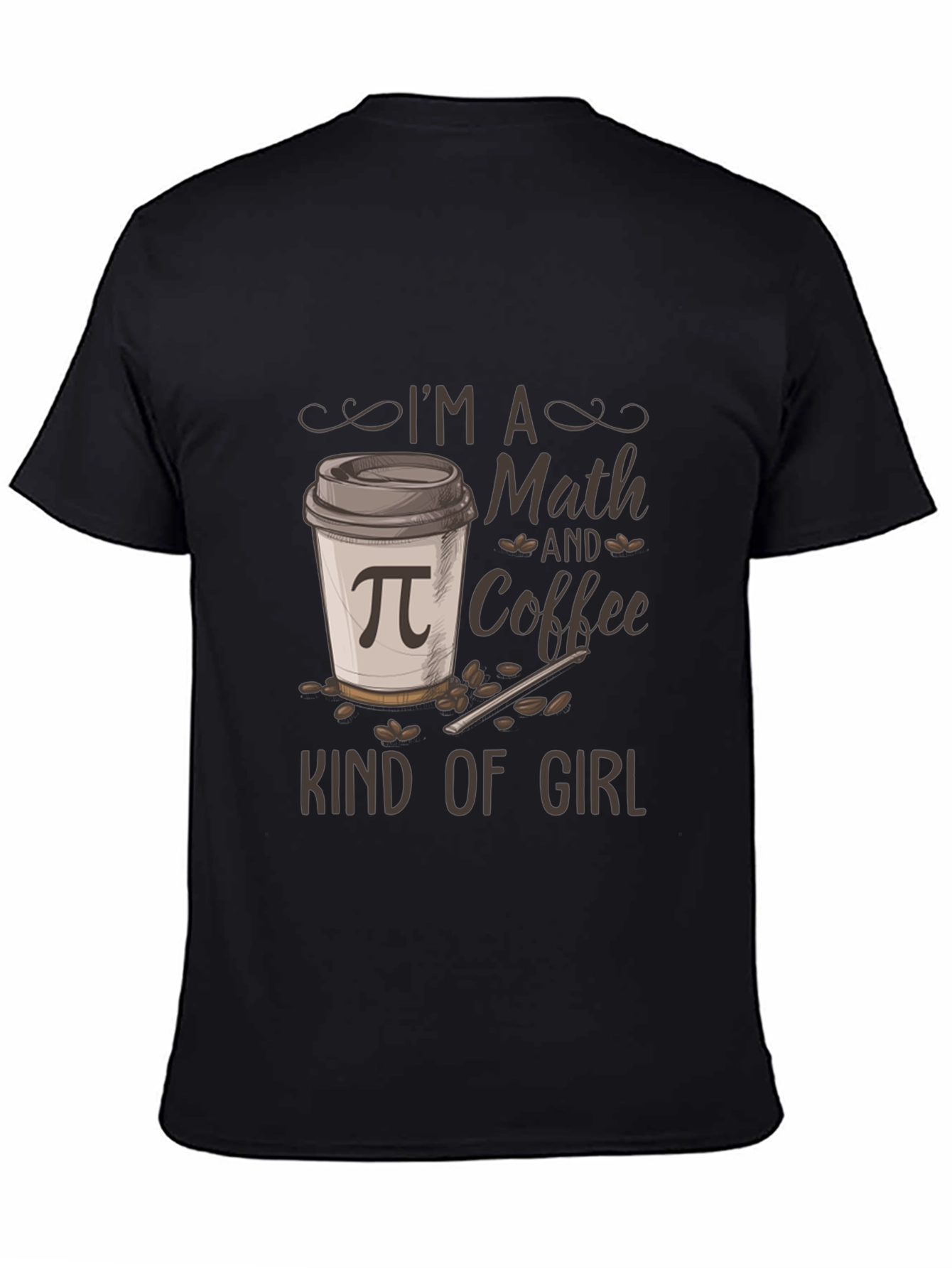 Math and Coffee Kind of Girl T-Shirt