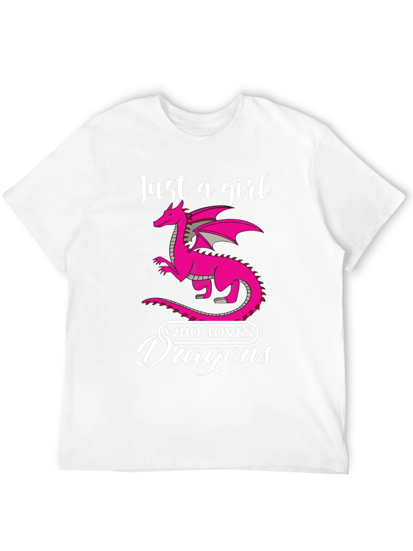 Just a Girl Who Loves Dragons T-Shirt