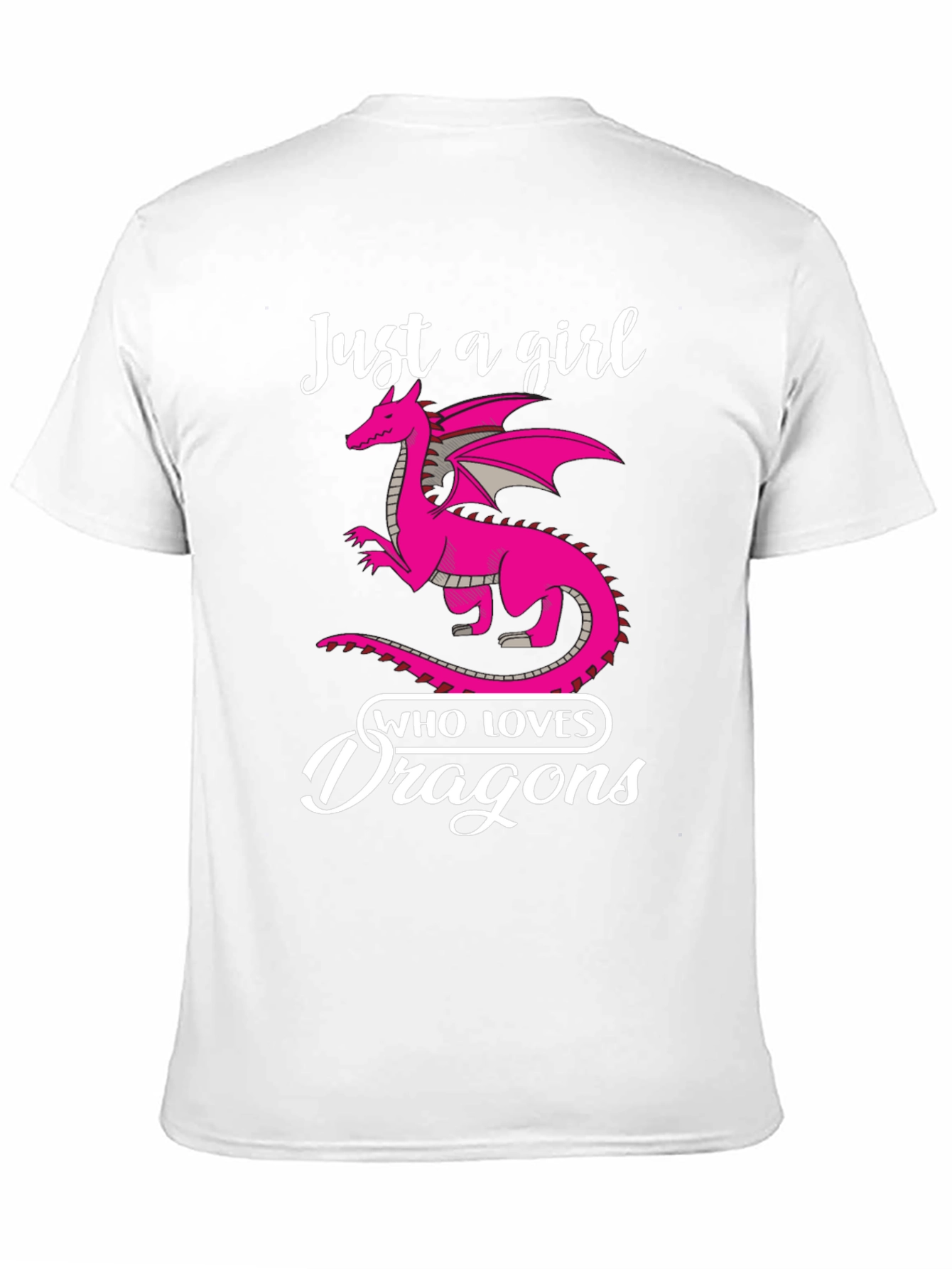 Just a Girl Who Loves Dragons T-Shirt