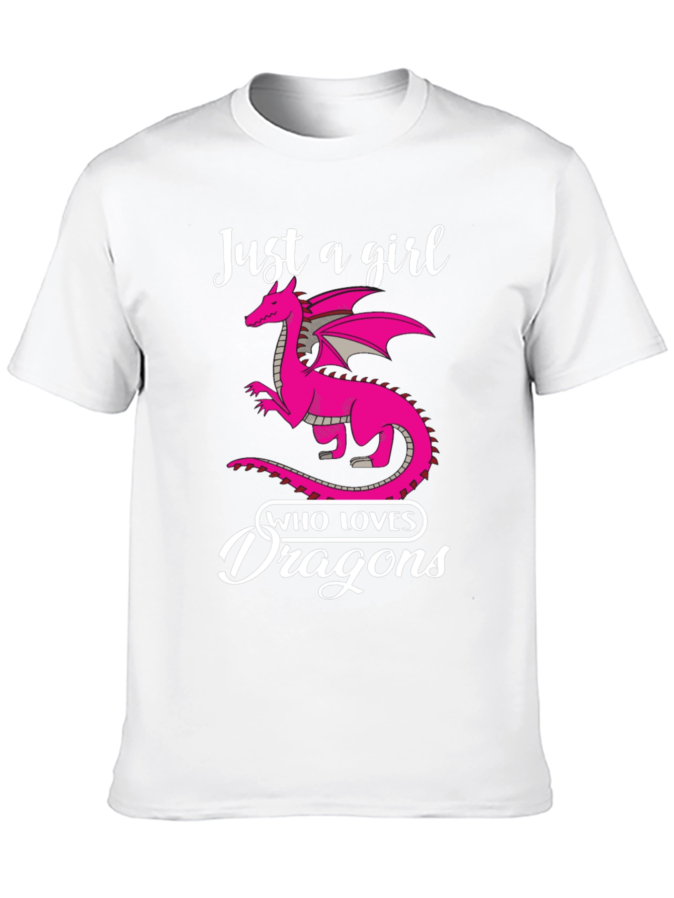Just a Girl Who Loves Dragons T-Shirt
