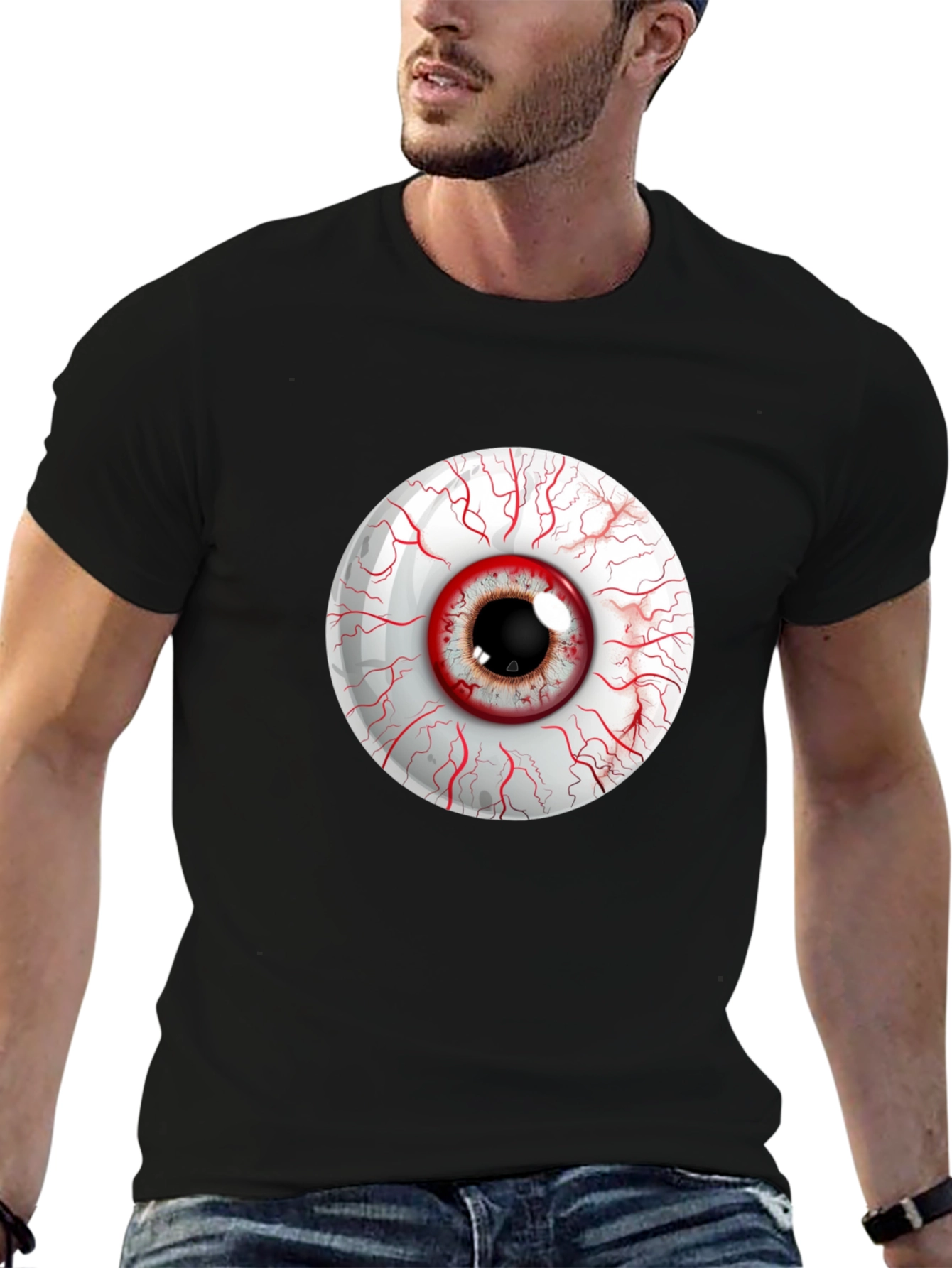 Eye See You: Graphic Print Mens Tee