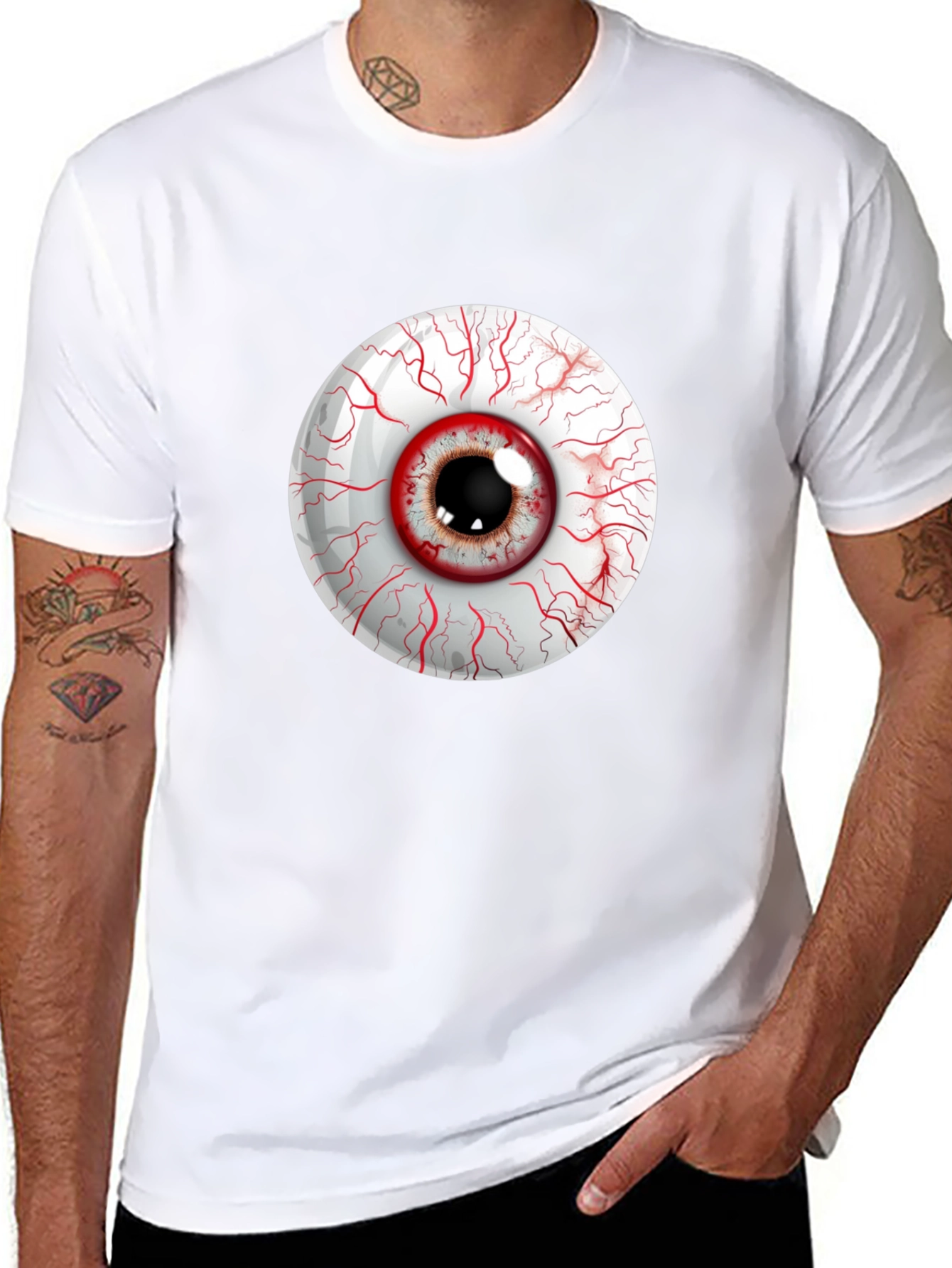 Eye See You: Graphic Print Mens Tee