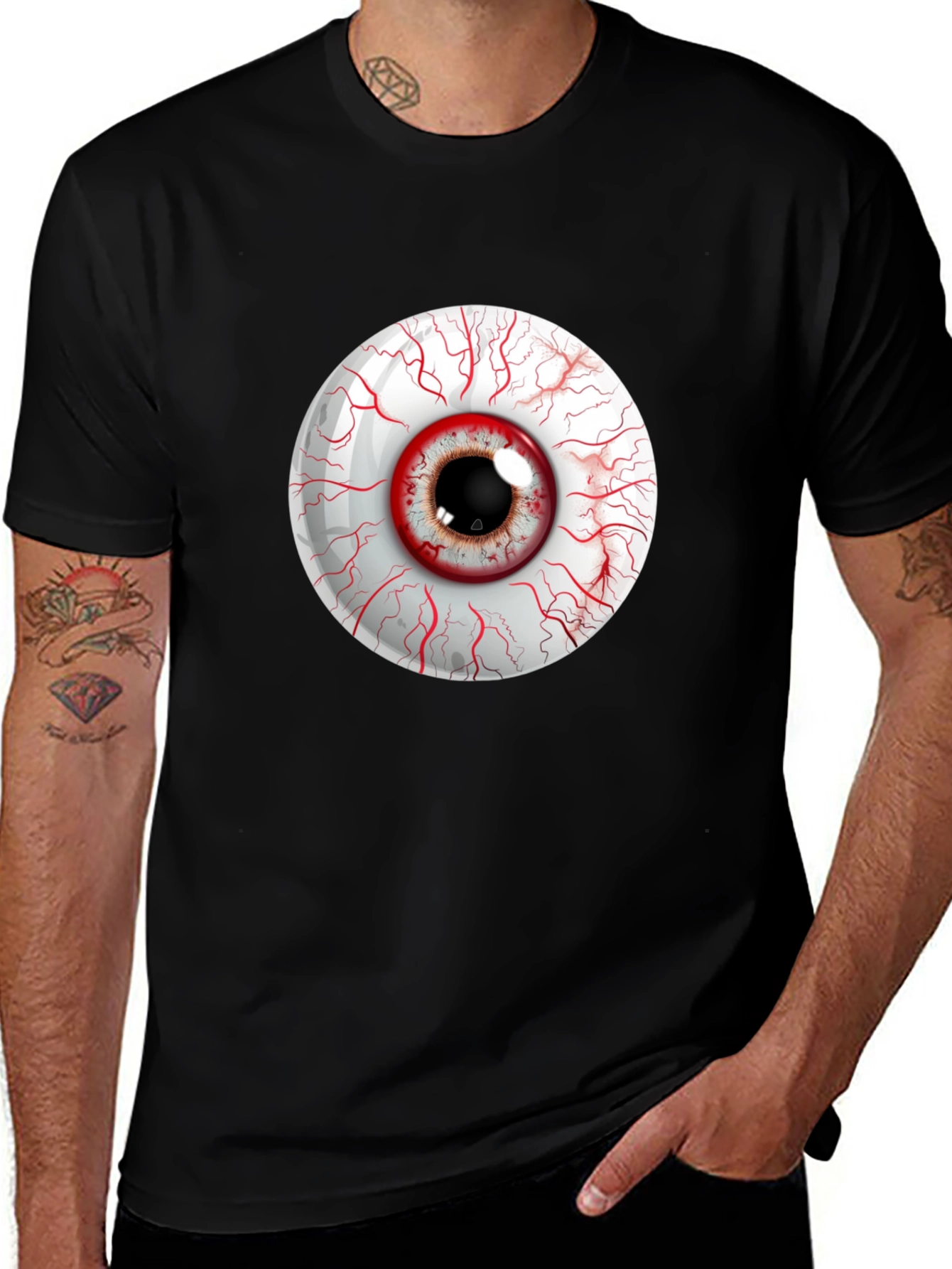 Eye See You: Graphic Print Mens Tee