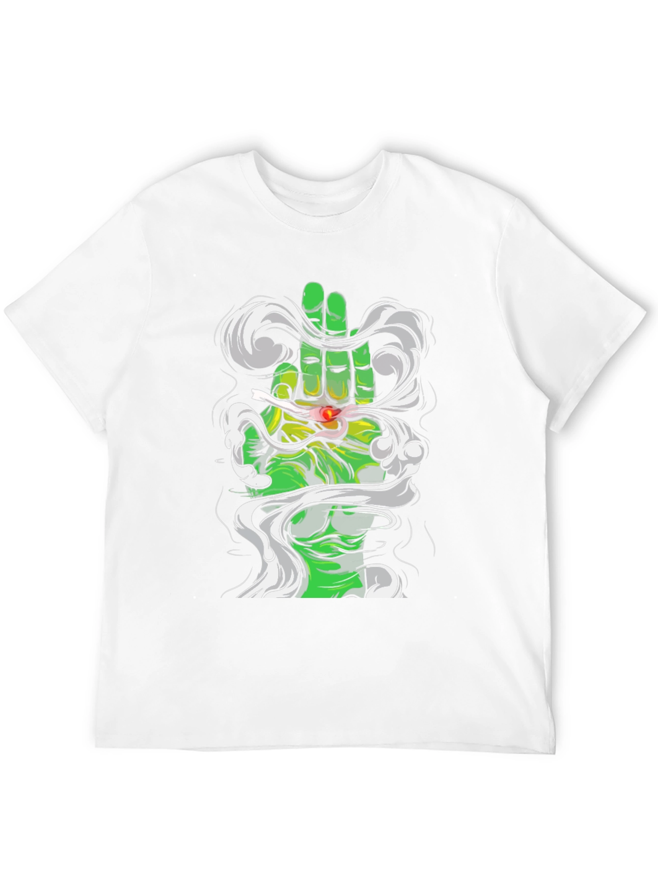 Green Hand Smoke T-Shirt