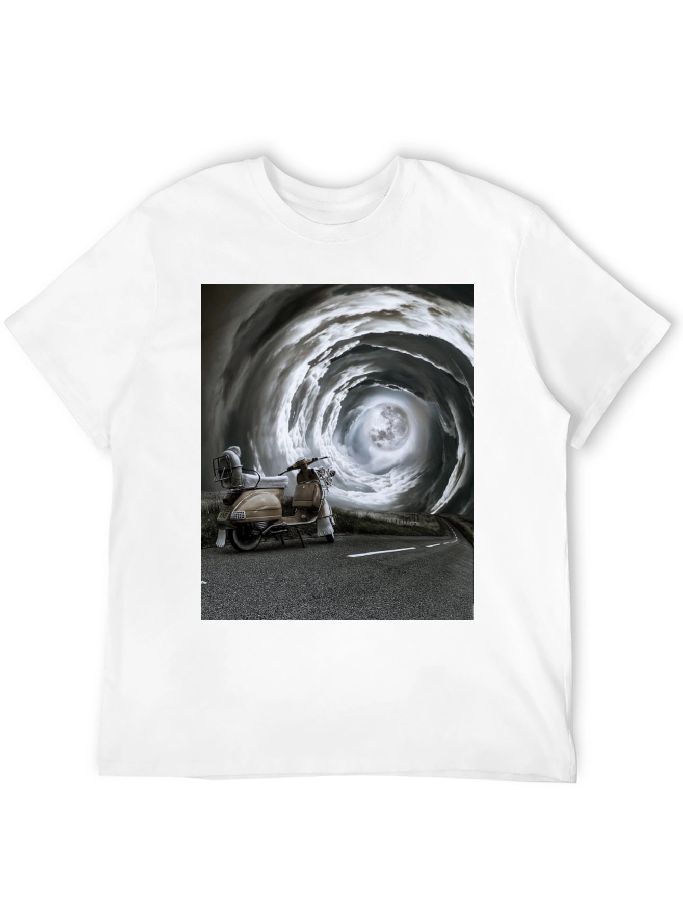 Moonlit Scooter Tee