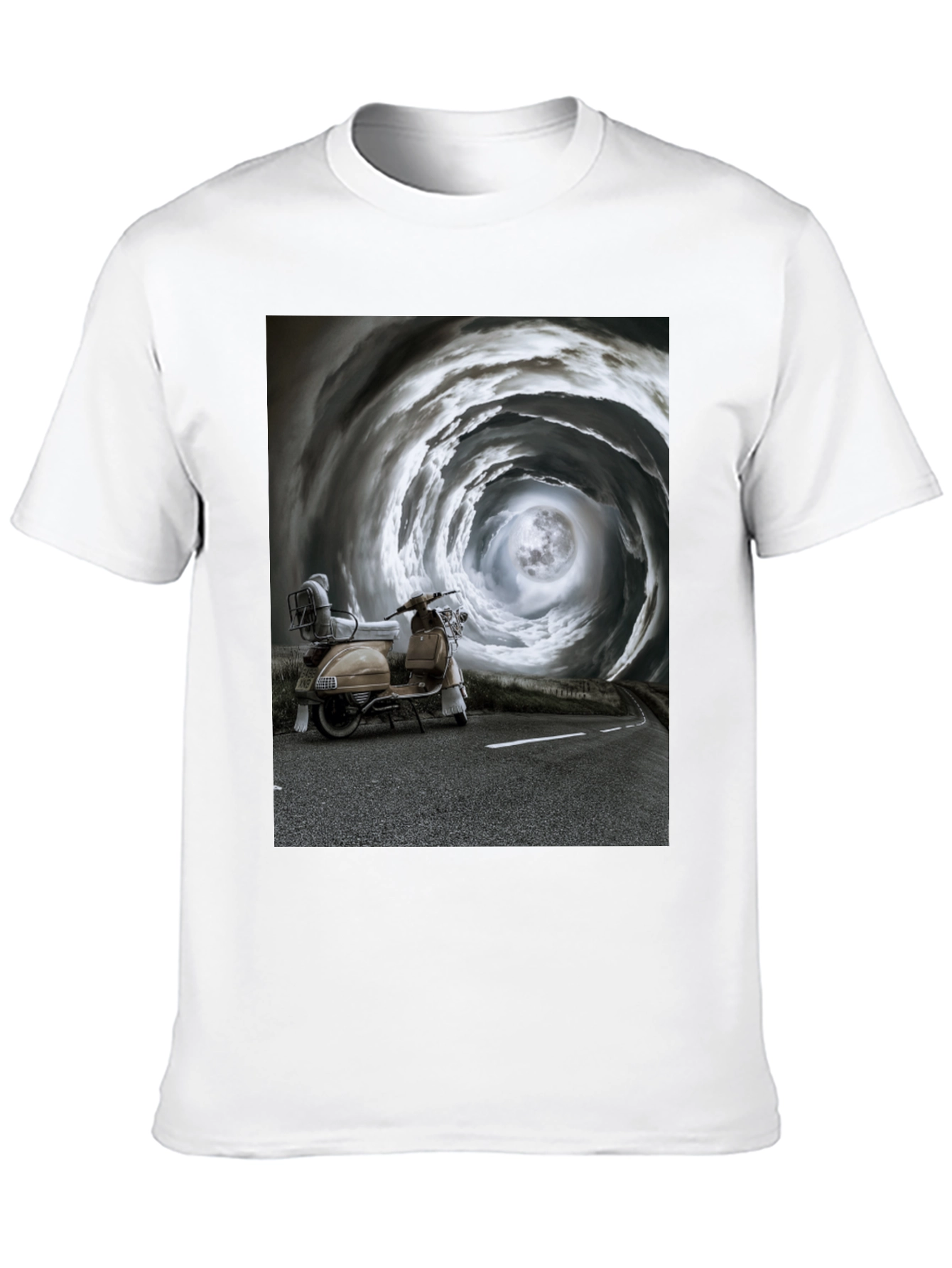 Moonlit Scooter Tee