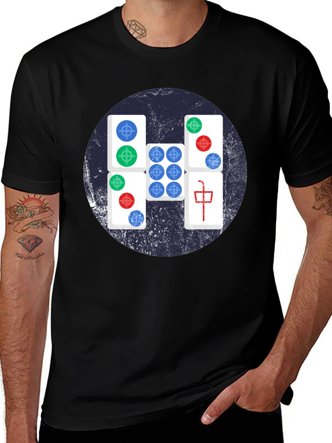 Mahjong Tile T-Shirt - Stylish and Unique Design