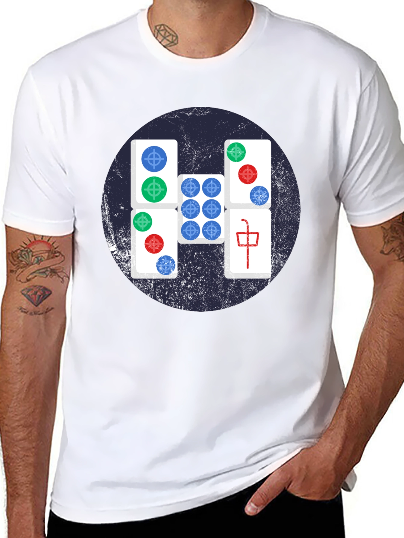 Mahjong Tile T-Shirt - Stylish and Unique Design
