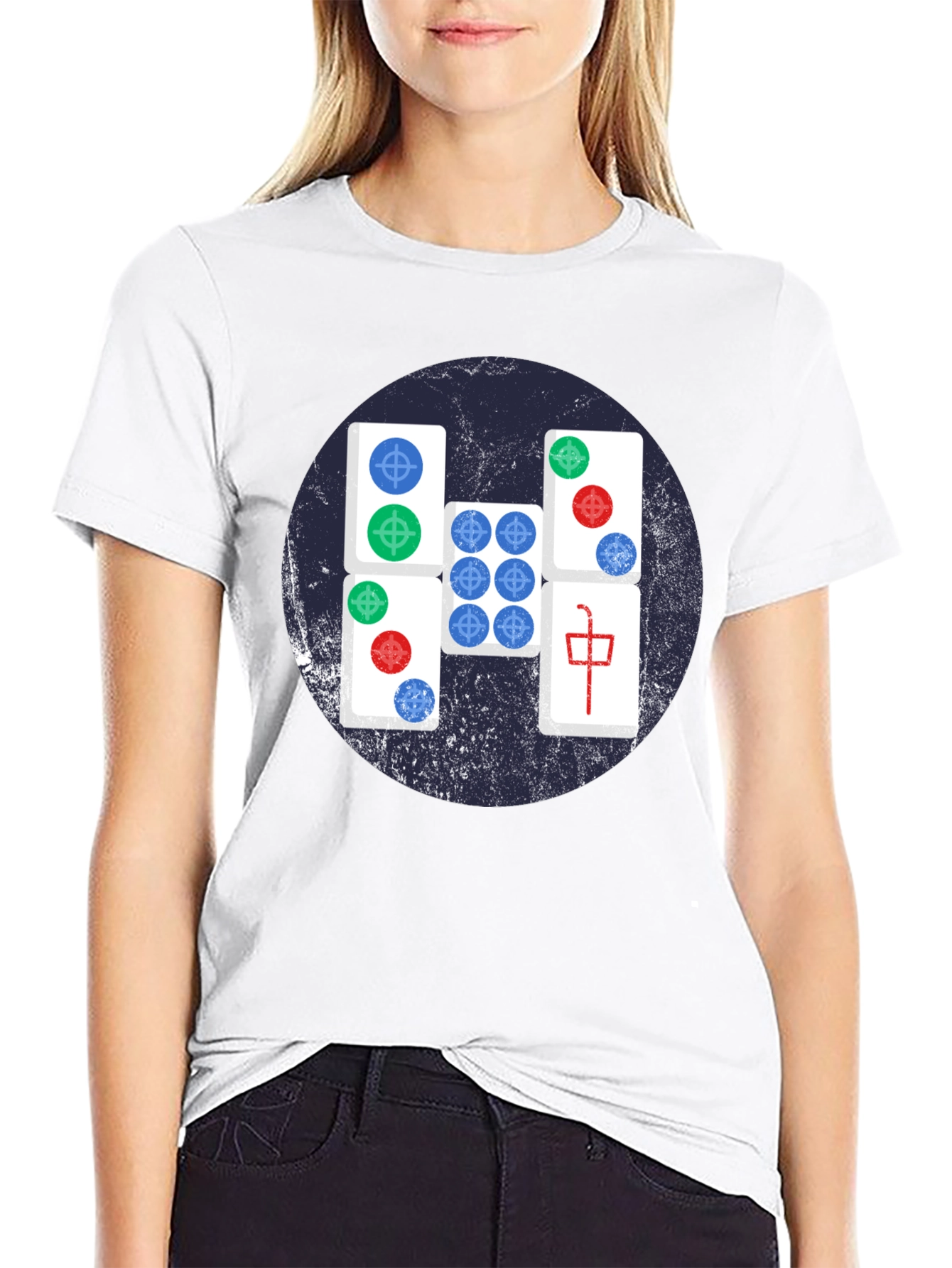 Mahjong Tile T-Shirt - Stylish and Unique Design