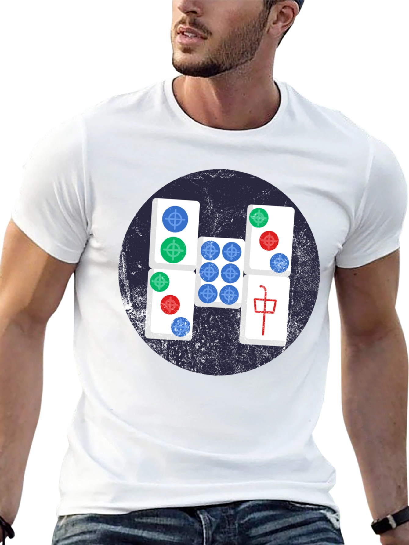 Mahjong Tile T-Shirt - Stylish and Unique Design