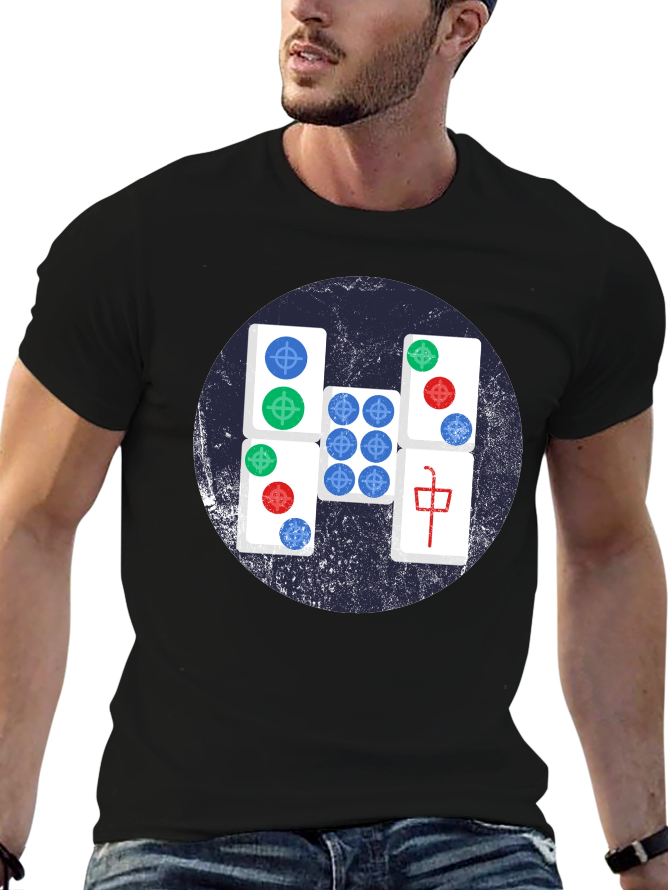 Mahjong Tile T-Shirt - Stylish and Unique Design