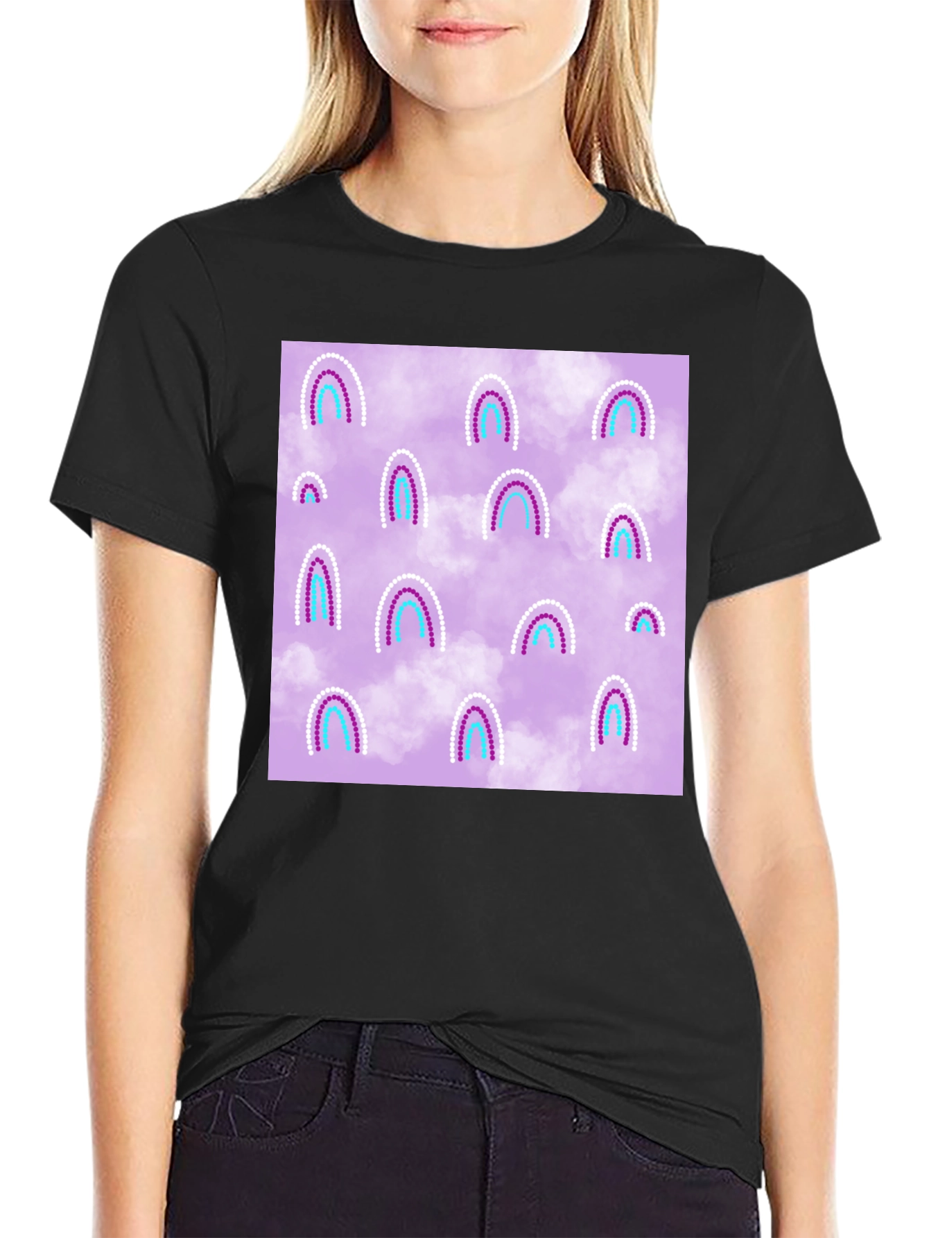 Retro Rainbow T-Shirt - Unique Design