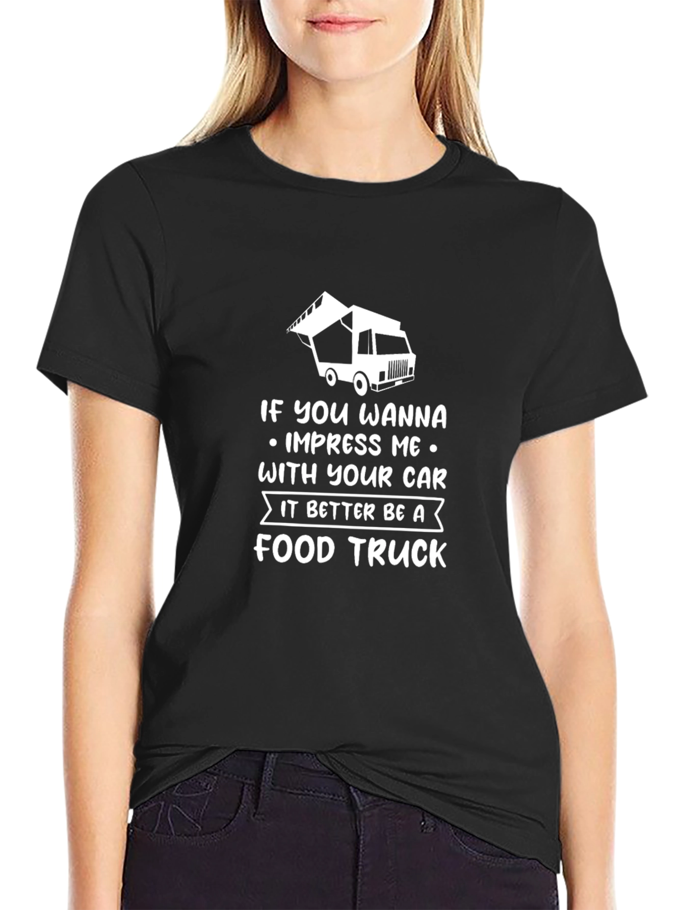 Food Truck Lover T-Shirt - Impress Me Design