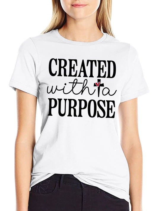 Created With a Purpose Christian T-Shirt