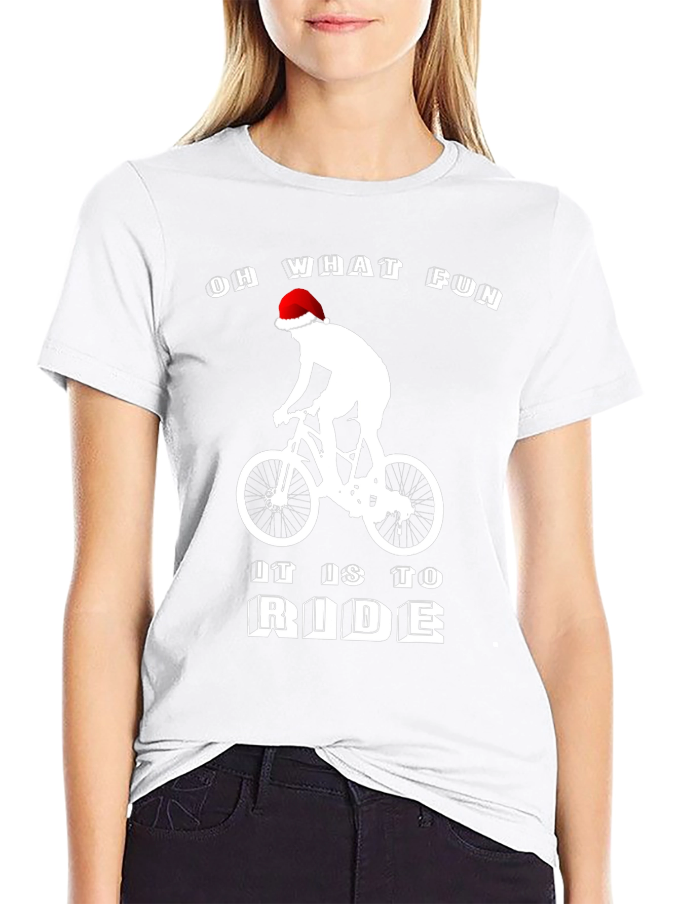 Oh What Fun It Is To Ride Christmas T-Shirt
