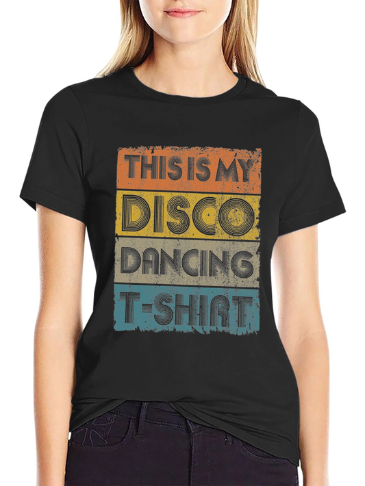 Retro Disco Dancing T-Shirt - Vintage Style Tee