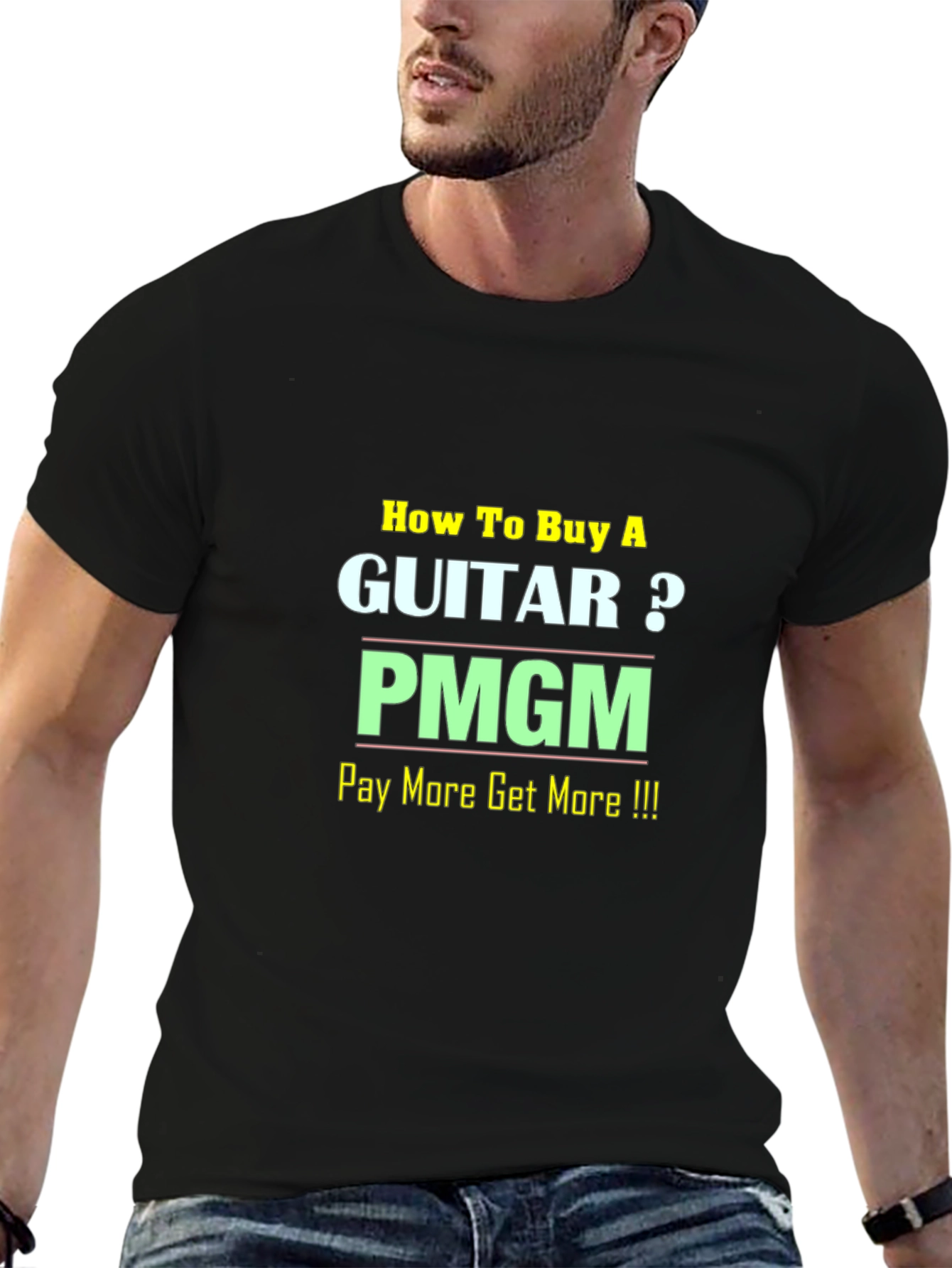 How To Buy A Guitar? PMGM T-Shirt