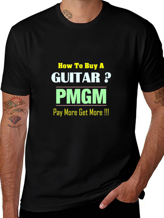 How To Buy A Guitar? PMGM T-Shirt