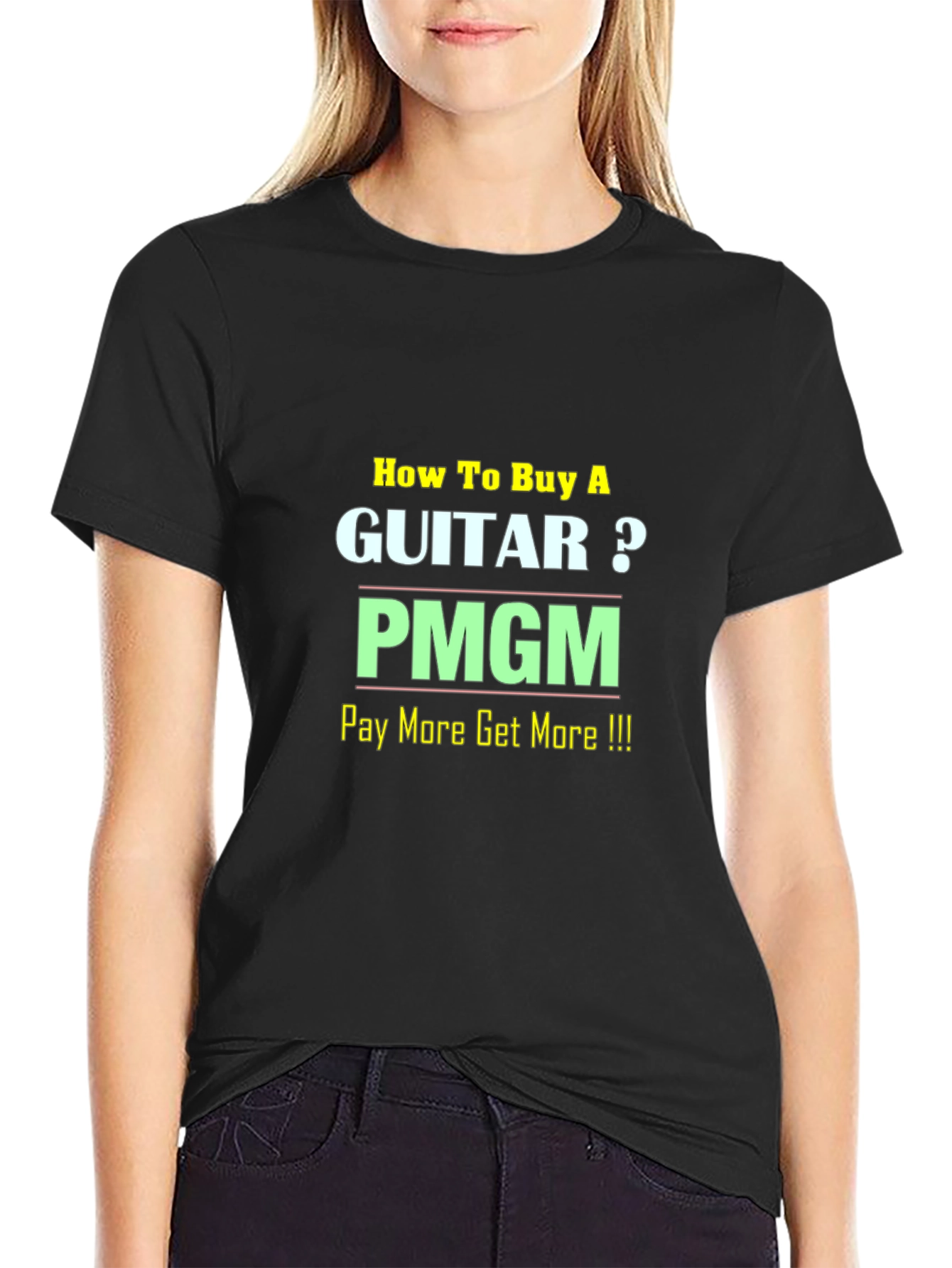 How To Buy A Guitar? PMGM T-Shirt