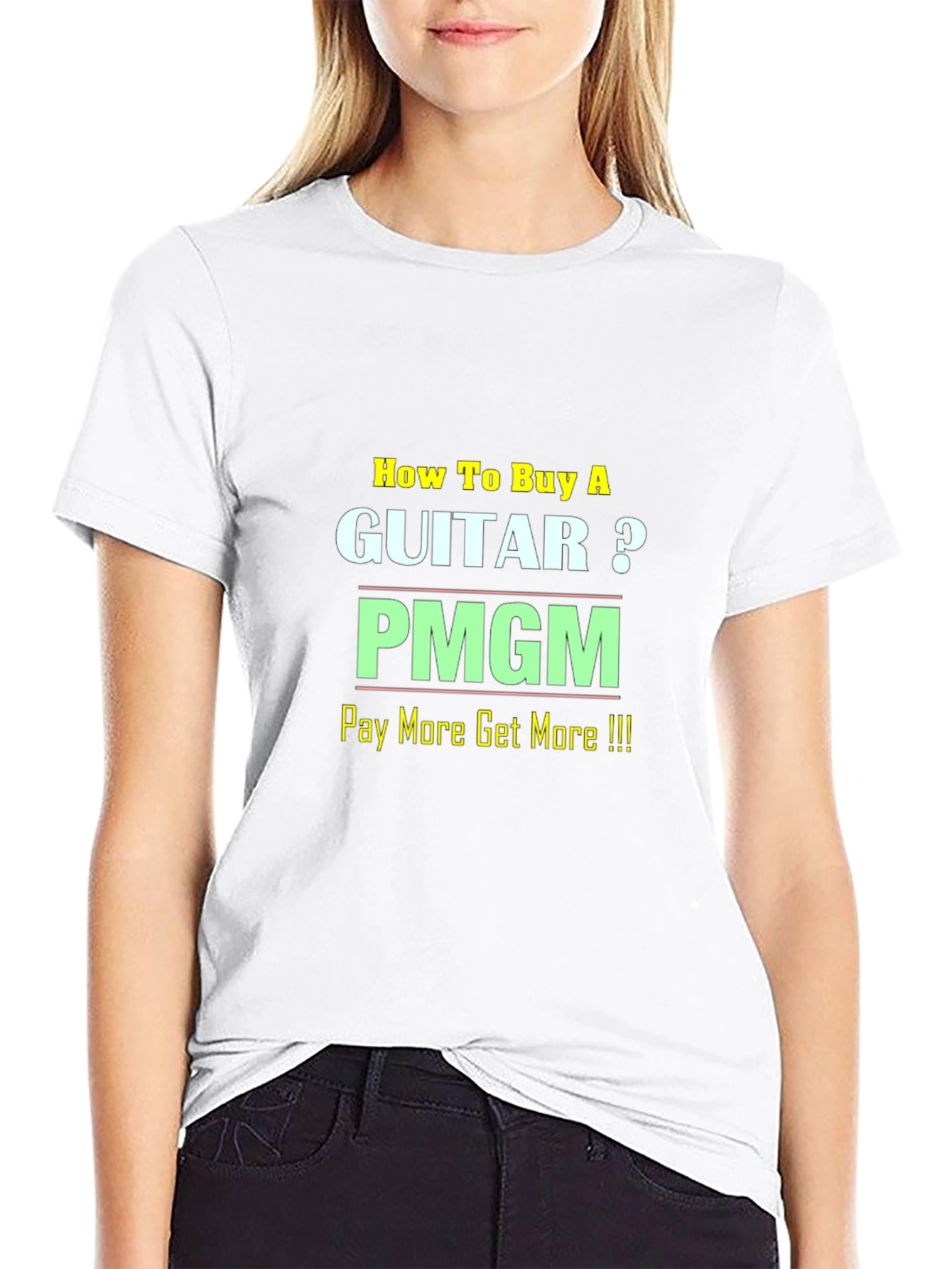 How To Buy A Guitar? PMGM T-Shirt