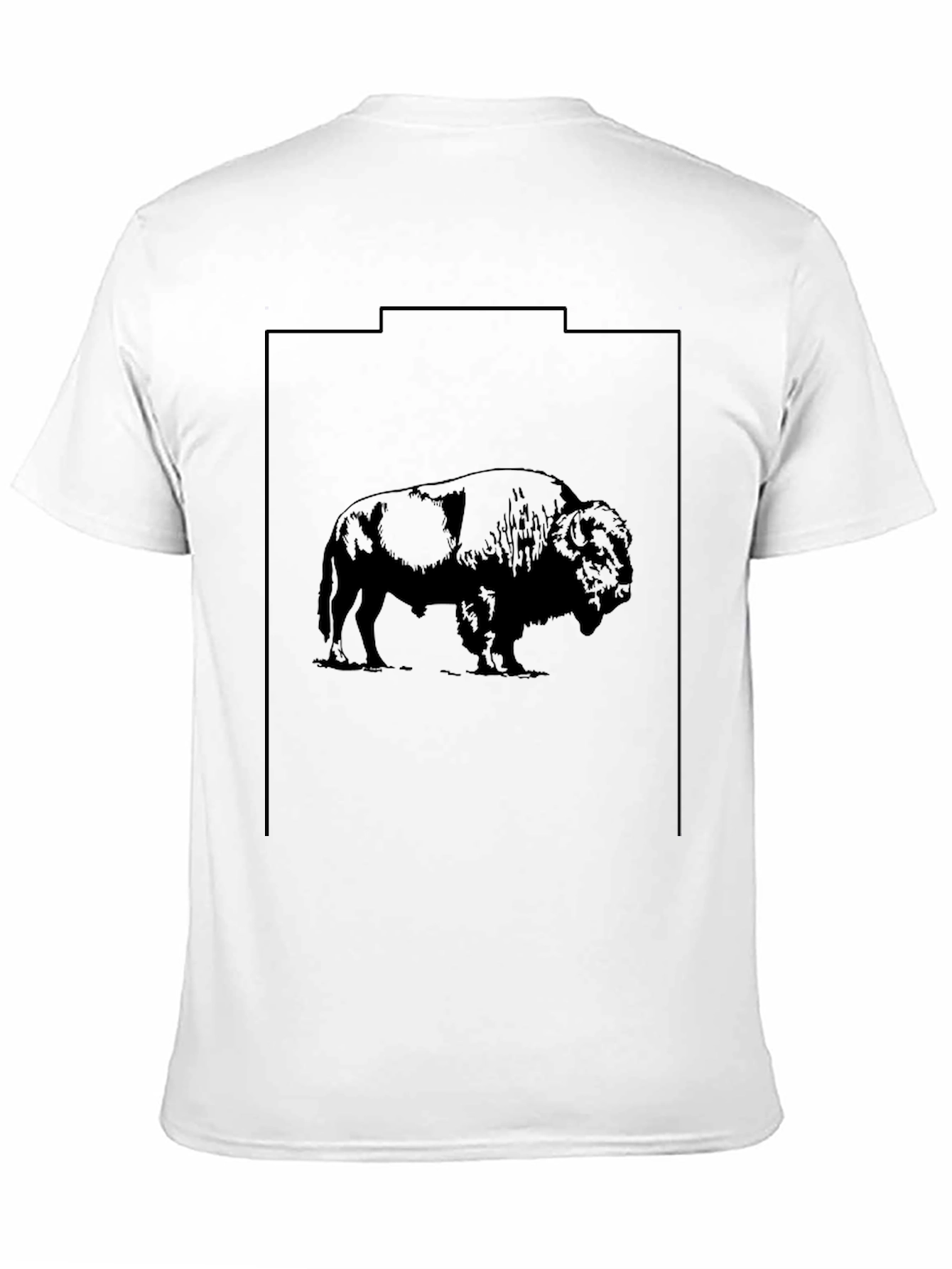 Bison Graphic Tee - Black