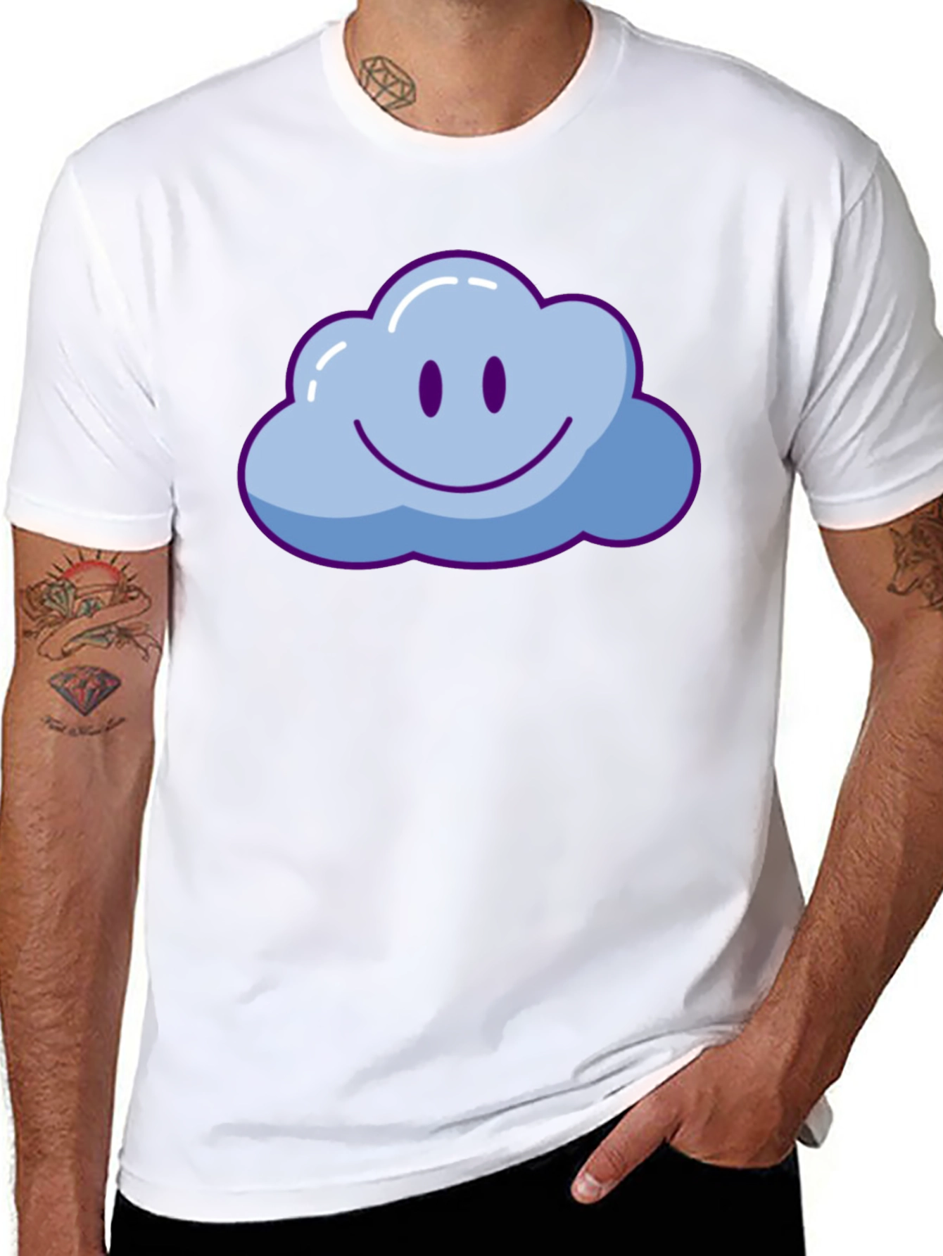 Happy Cloud Graphic Tee