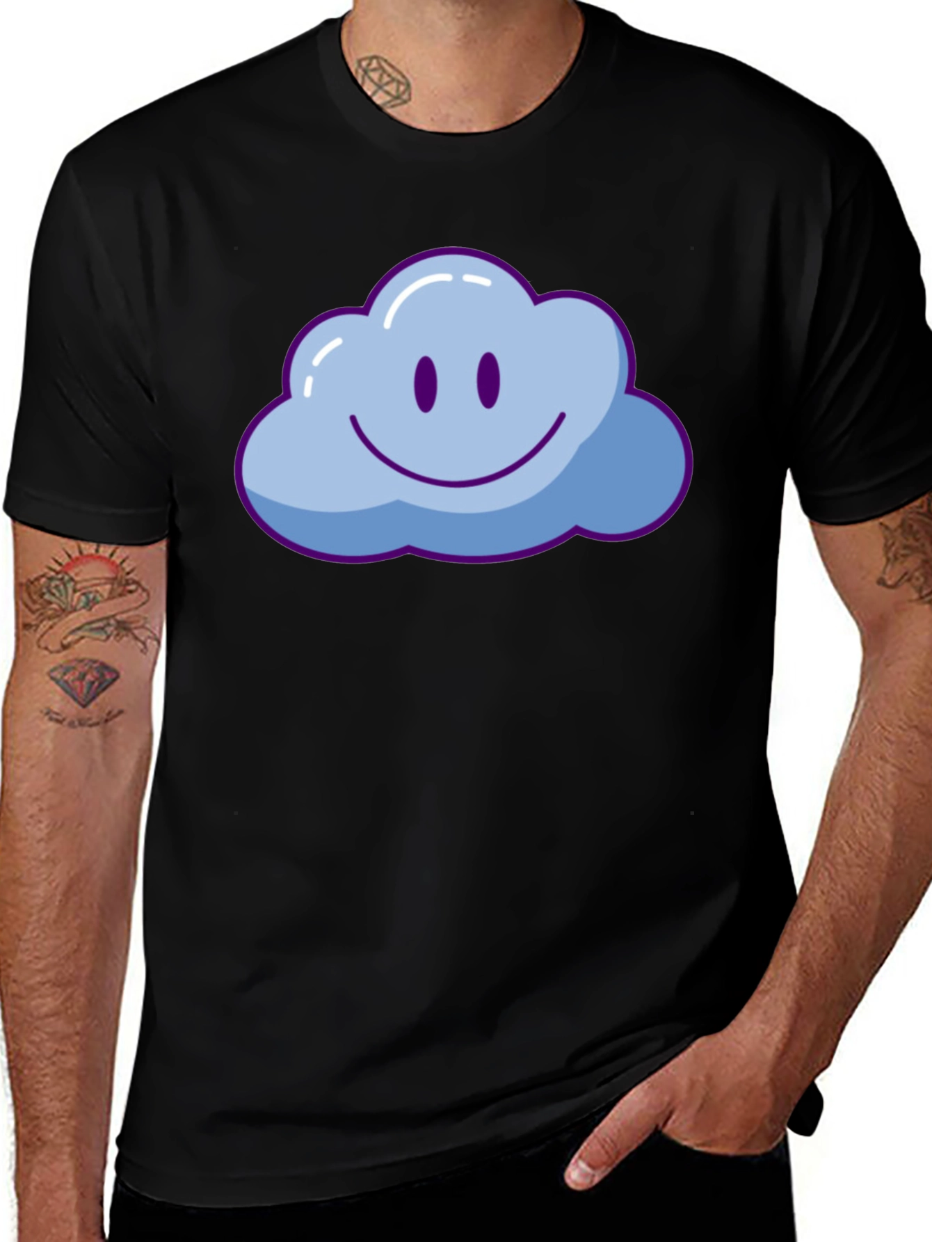 Happy Cloud Graphic Tee