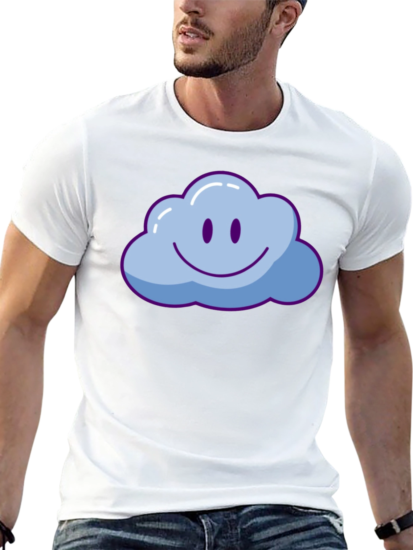 Happy Cloud Graphic Tee