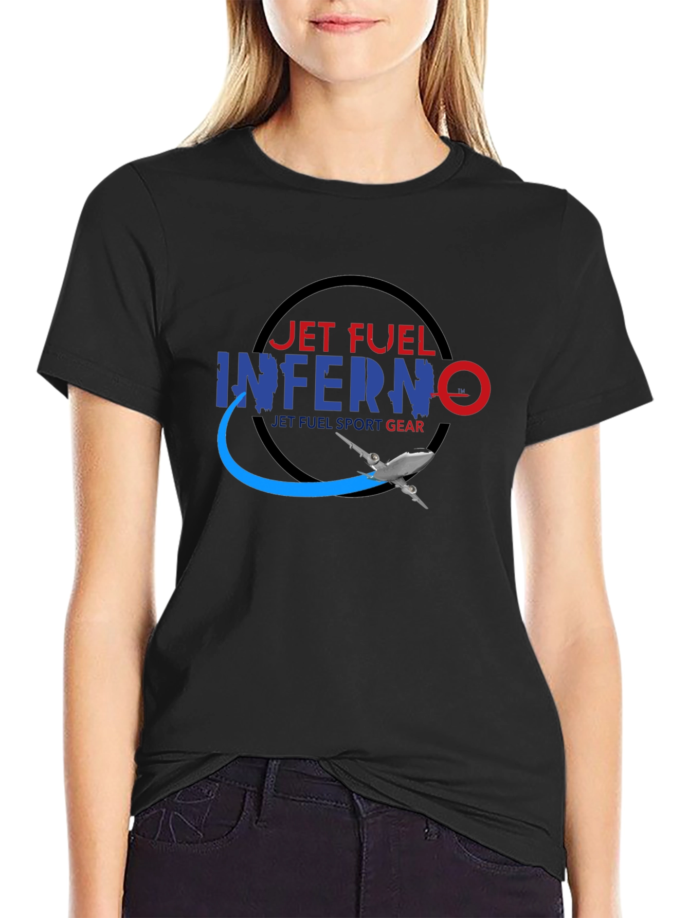 Jet Fuel Inferno Black T-Shirt