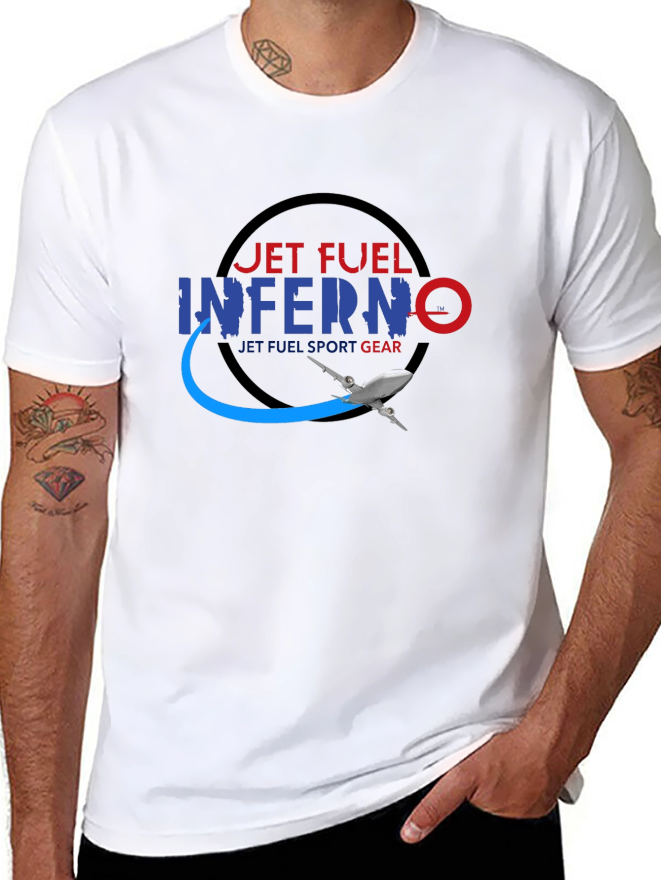 Jet Fuel Inferno Black T-Shirt