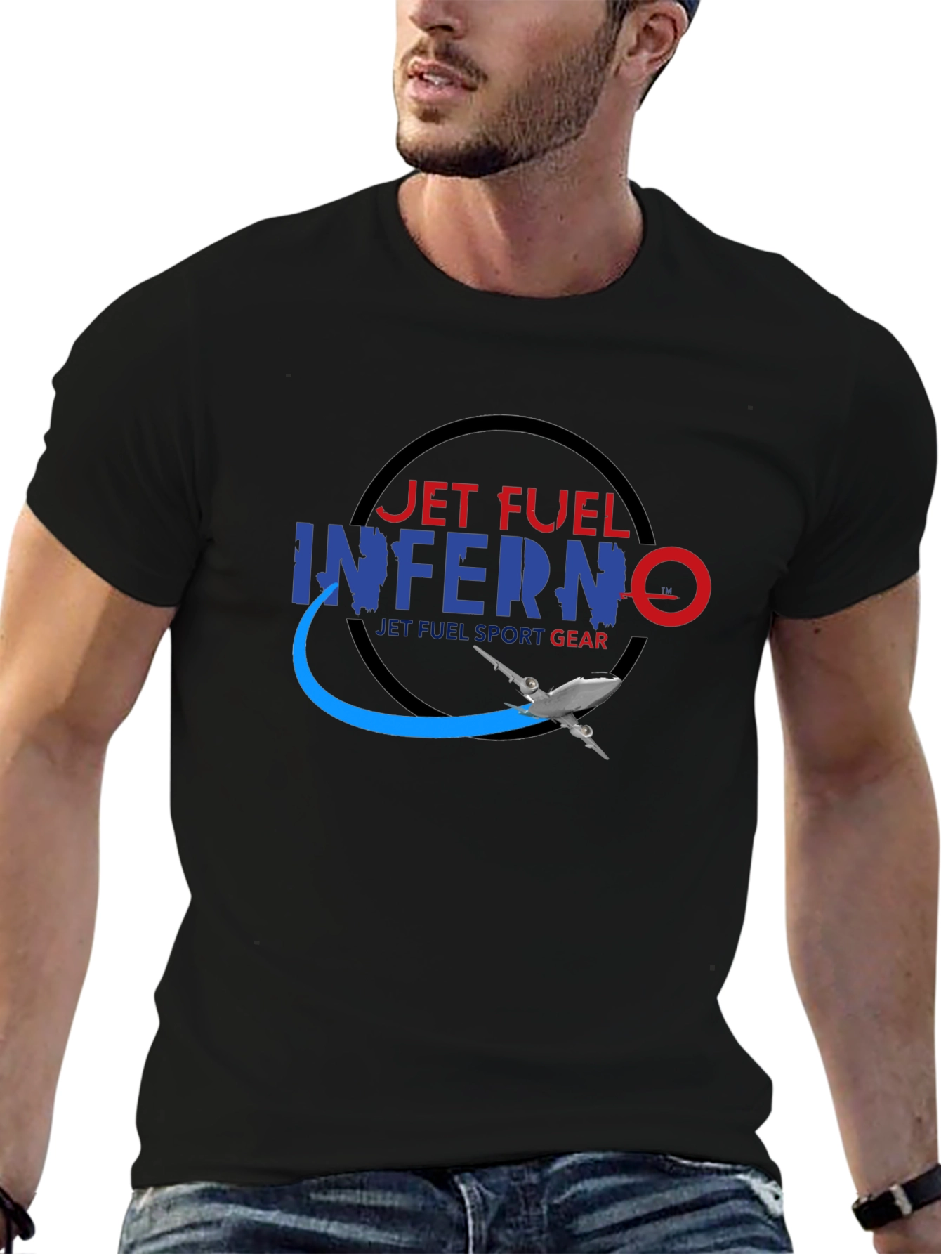 Jet Fuel Inferno Black T-Shirt