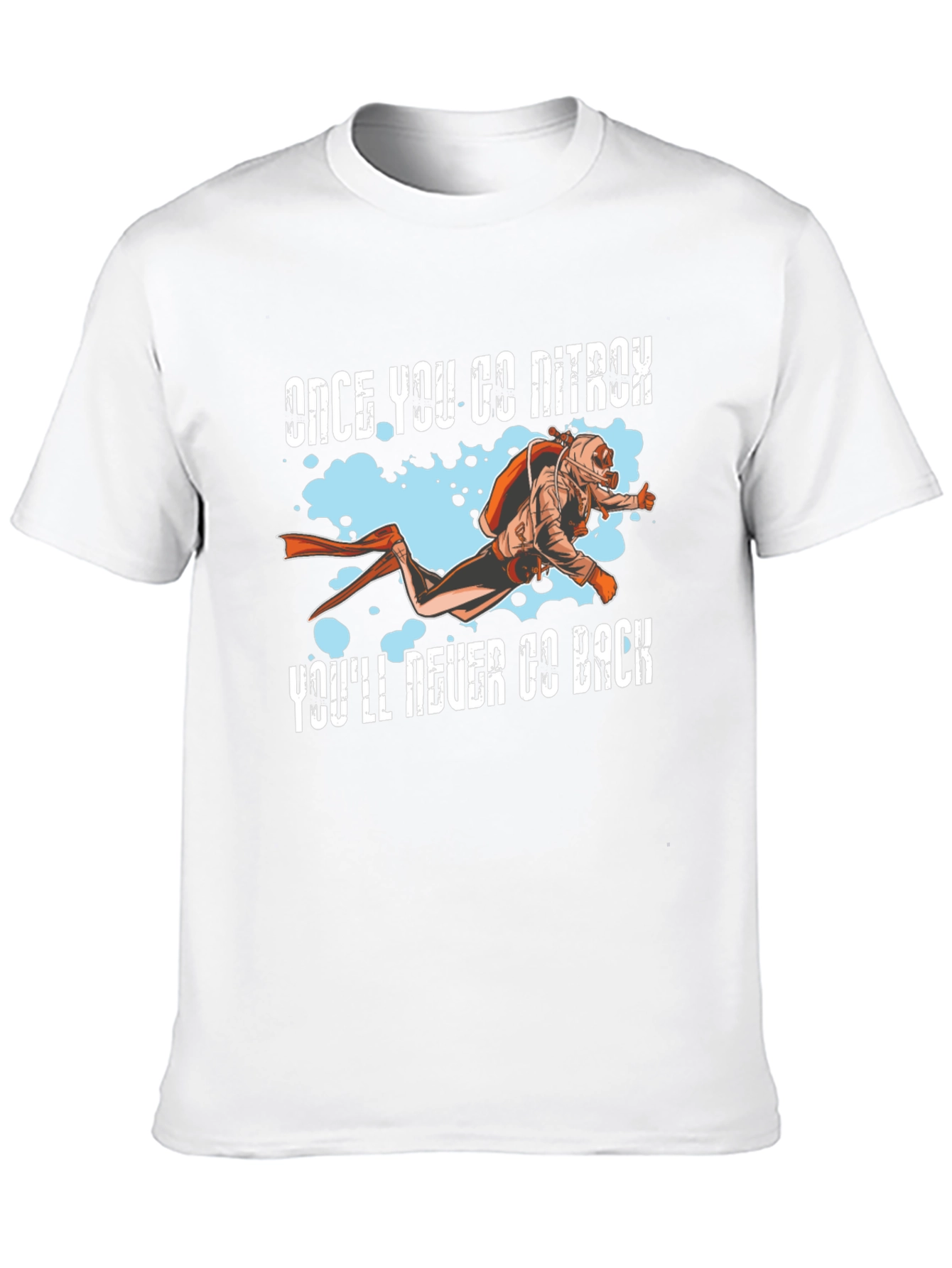 Once You Go Nitrox T-Shirt Scuba Diving Shirt