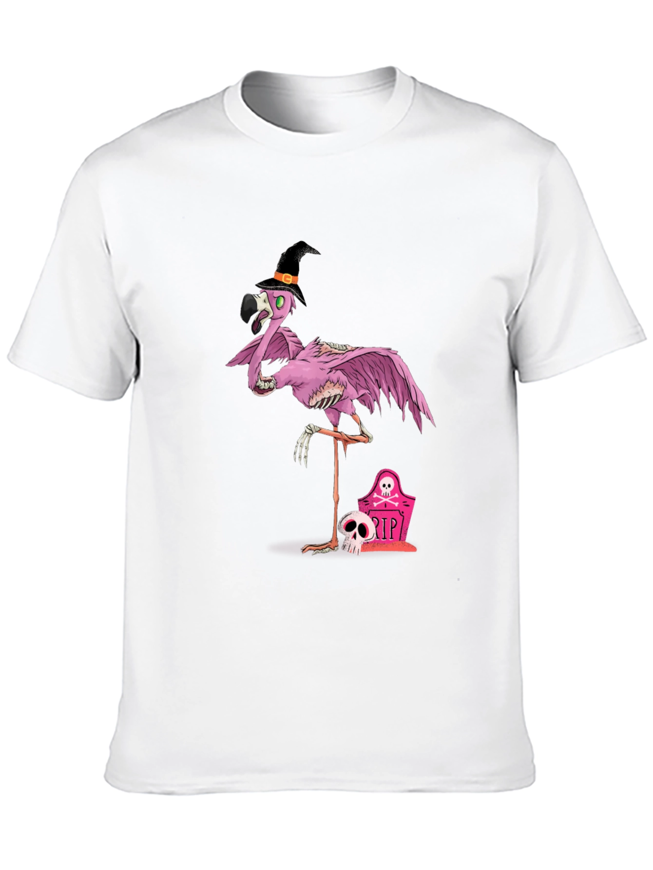 Halloween Flamingo T-Shirt - Spooky Style
