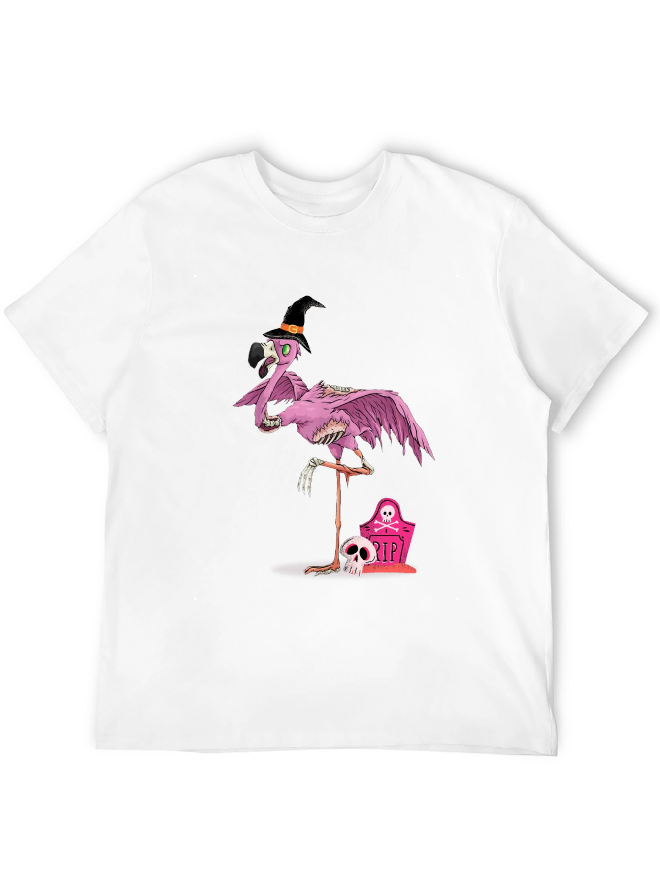 Halloween Flamingo T-Shirt - Spooky Style