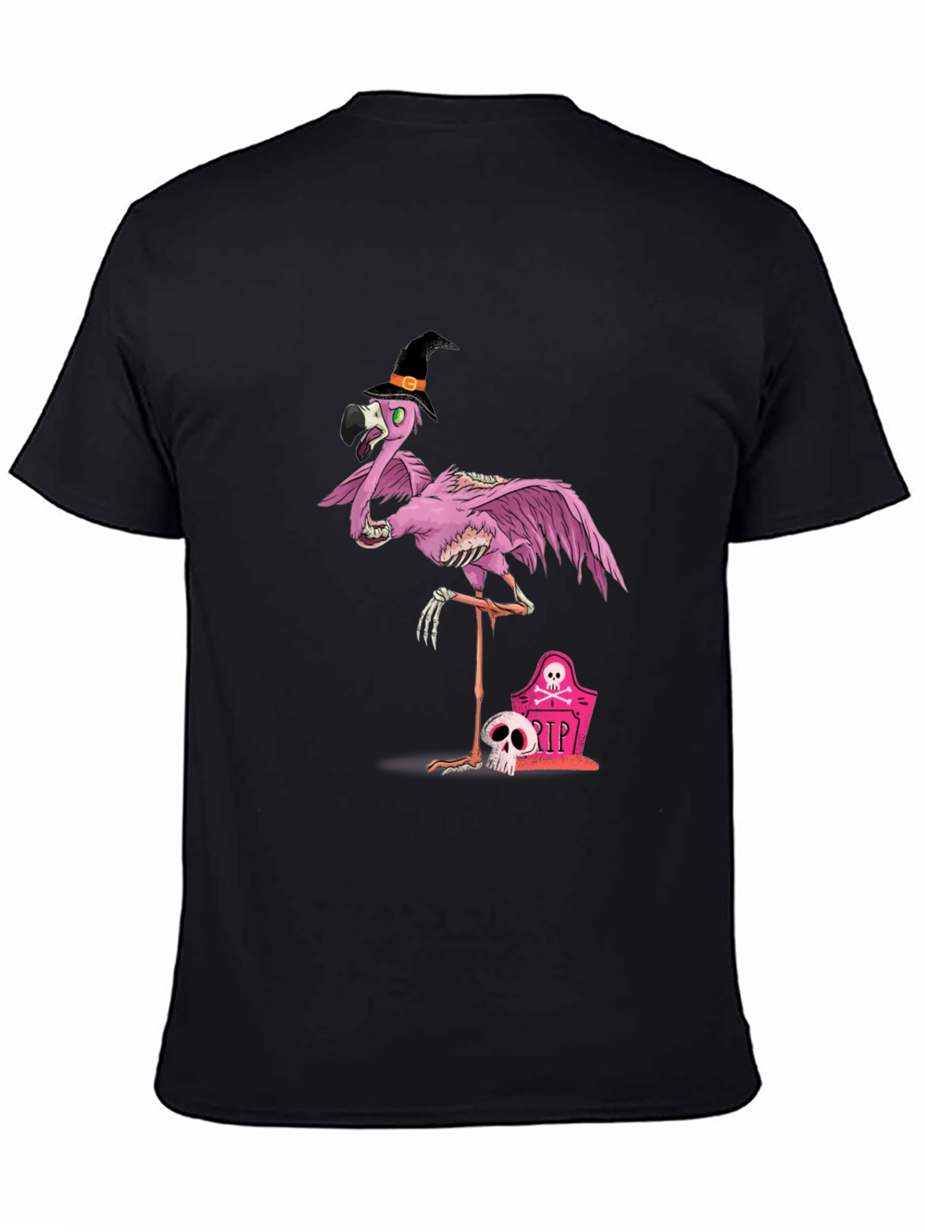 Halloween Flamingo T-Shirt - Spooky Style