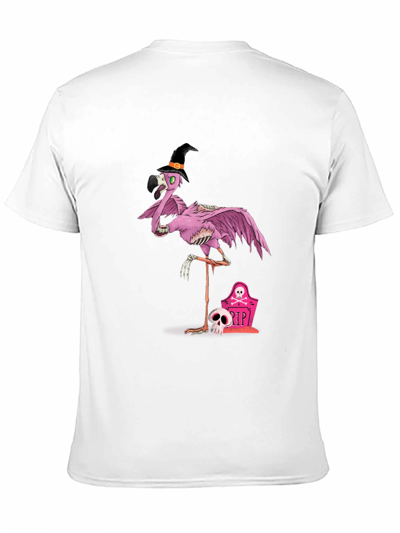 Halloween Flamingo T-Shirt - Spooky Style