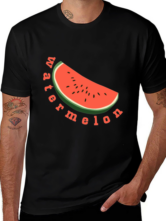 Watermelon Graphic Tee - Black