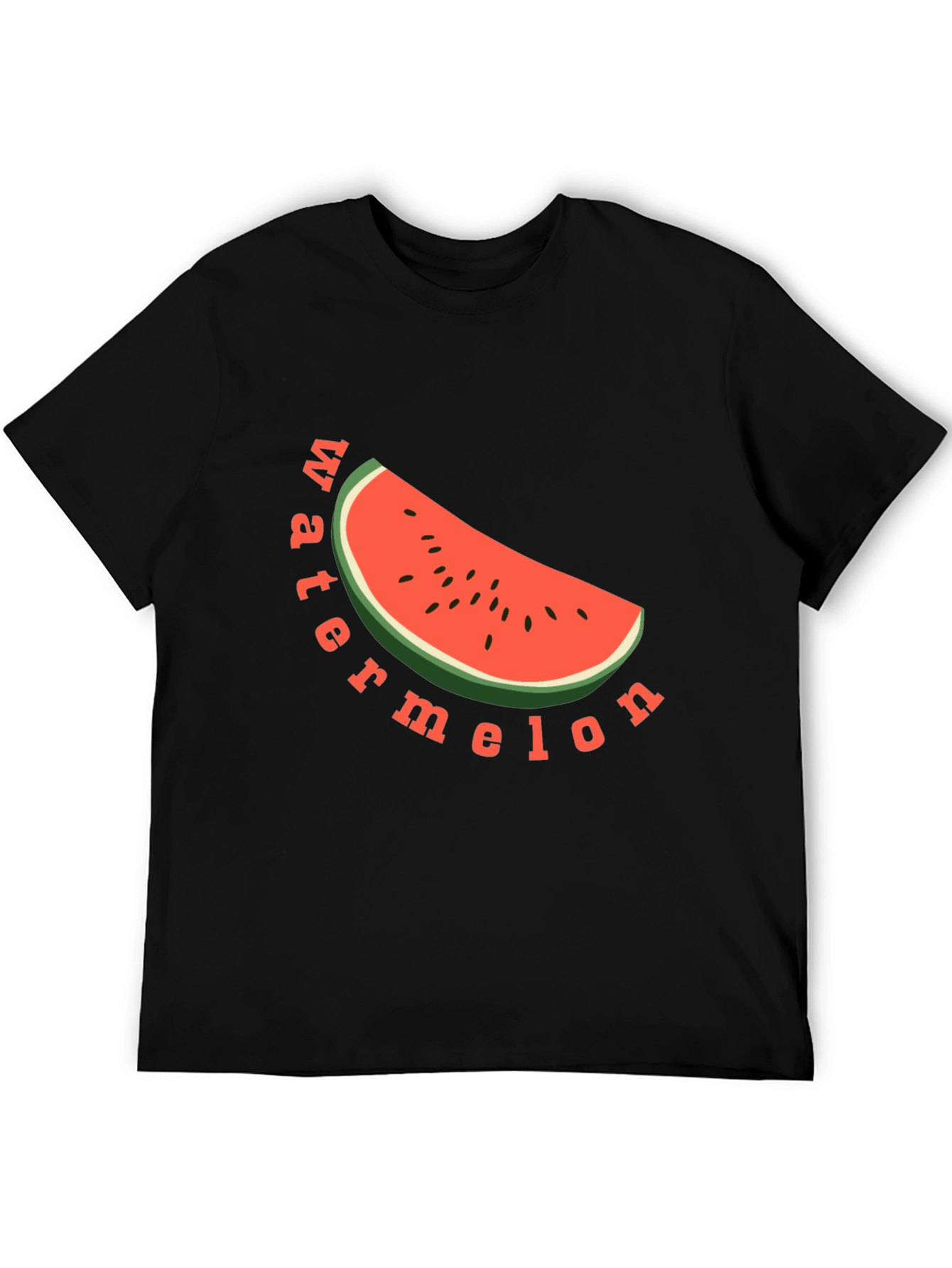 Watermelon Graphic Tee - Black
