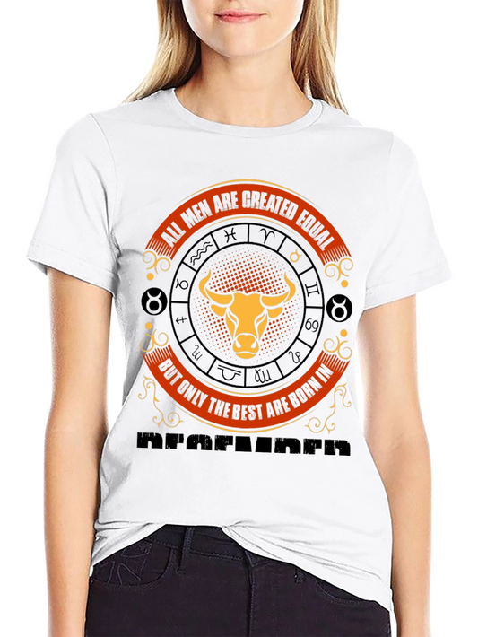 Taurus Zodiac Mens T-Shirt - Best Born in December