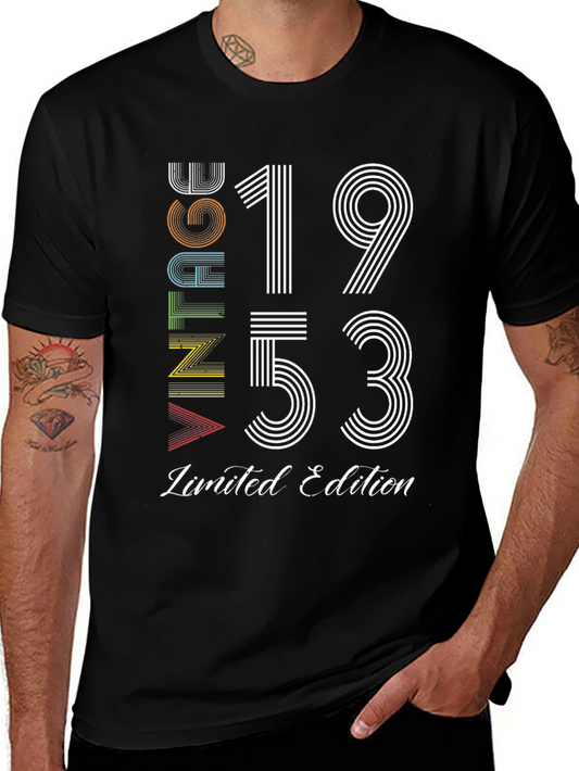 Vintage 1953 Limited Edition Birthday T-Shirt
