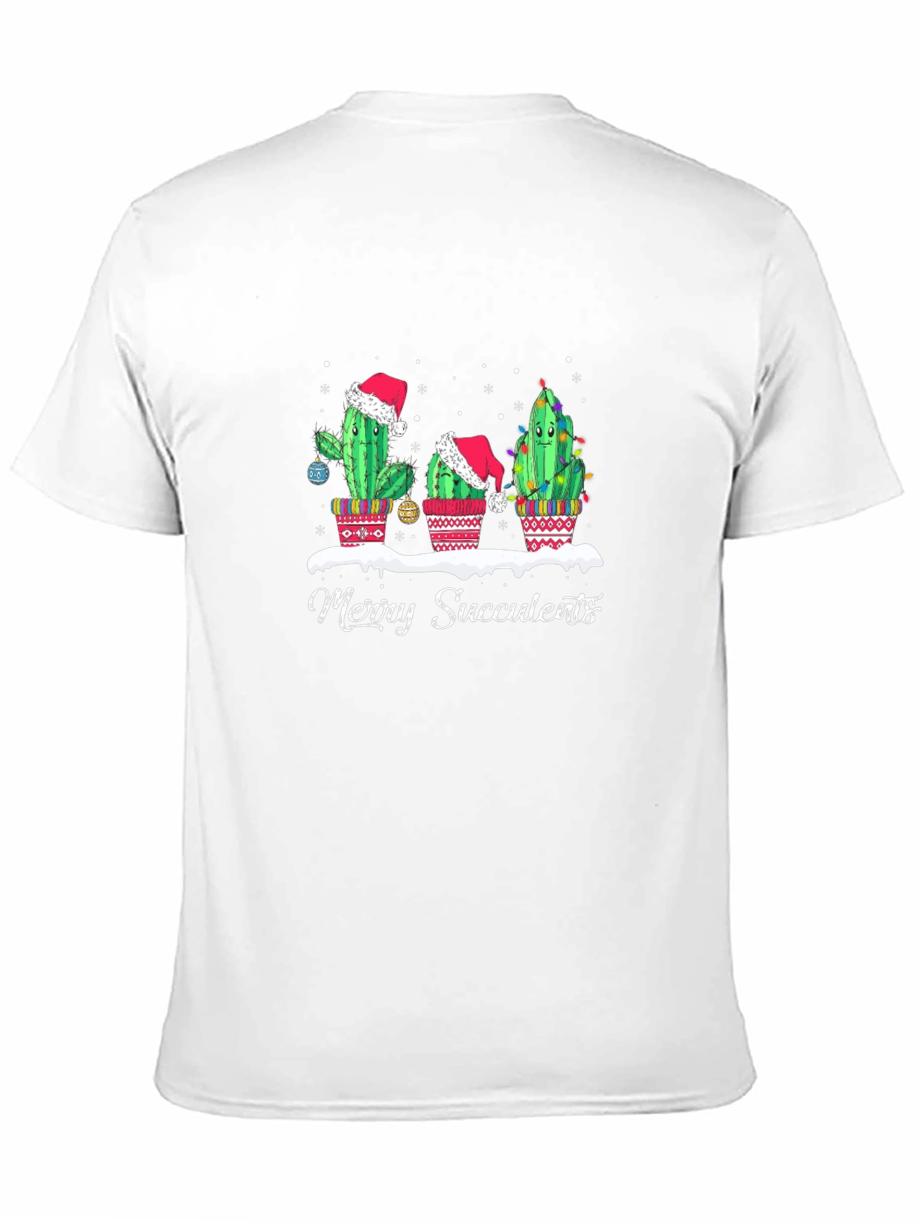 Merry Succulents Christmas T-Shirt