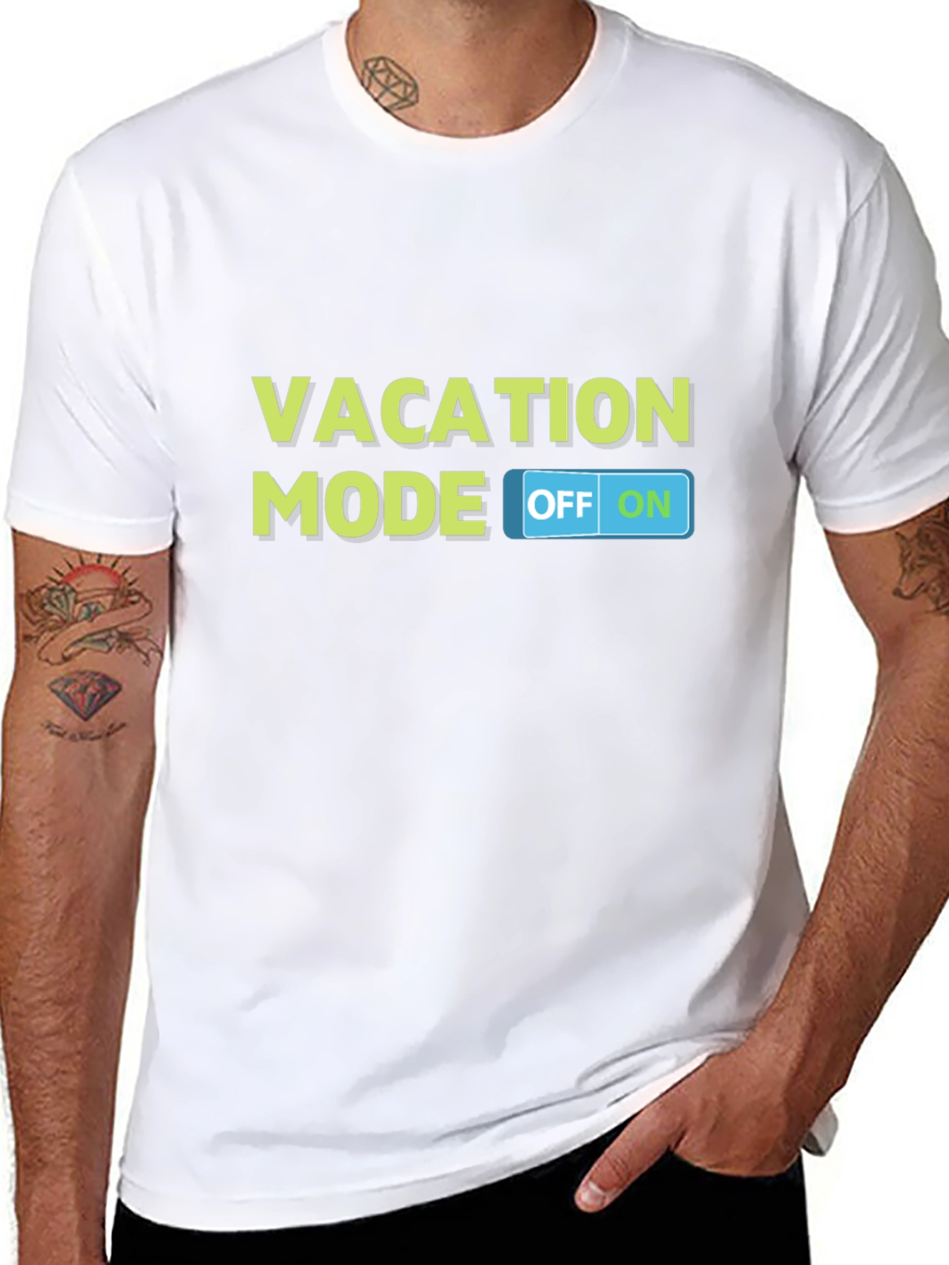 Vacation Mode On T-Shirt - Relax & Enjoy!