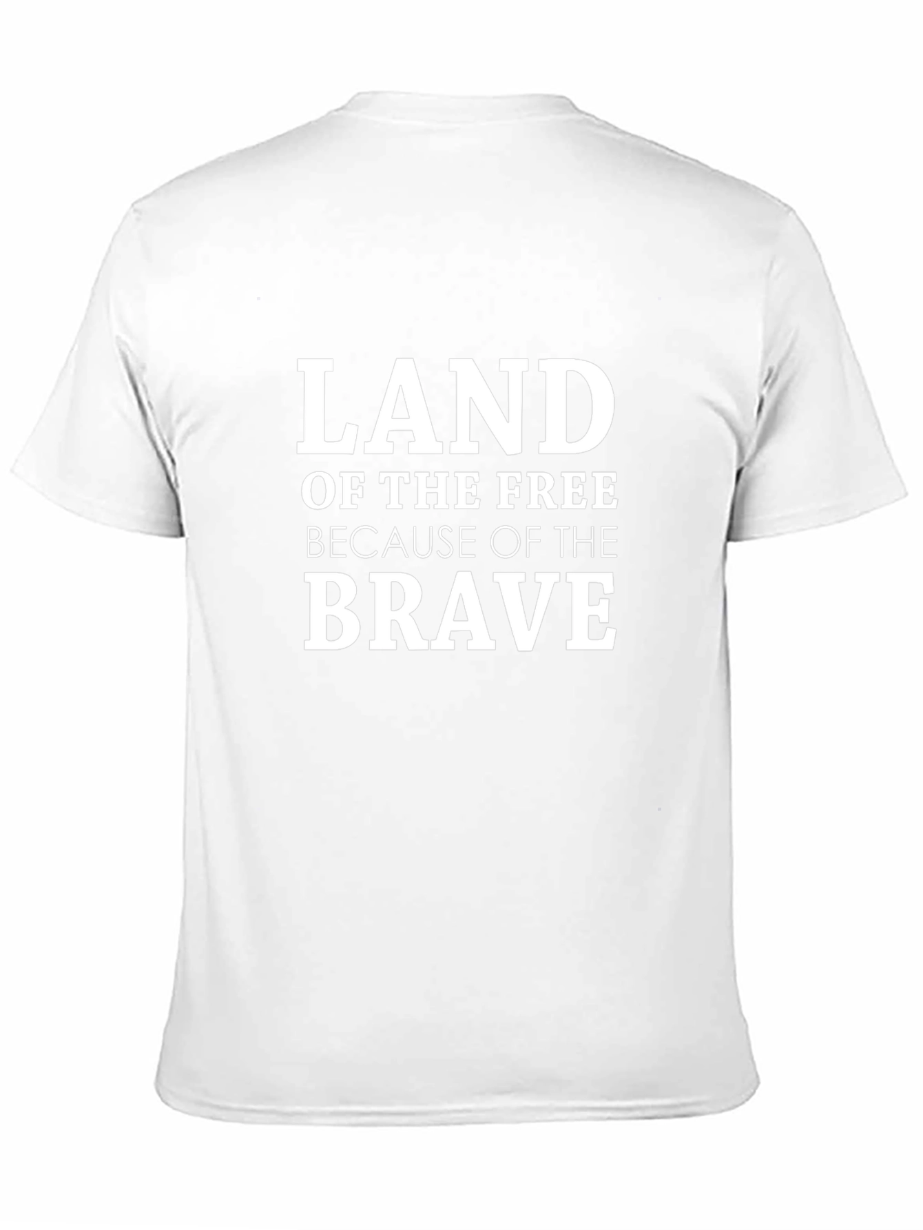 Land of the Free Patriotic Graphic Tee