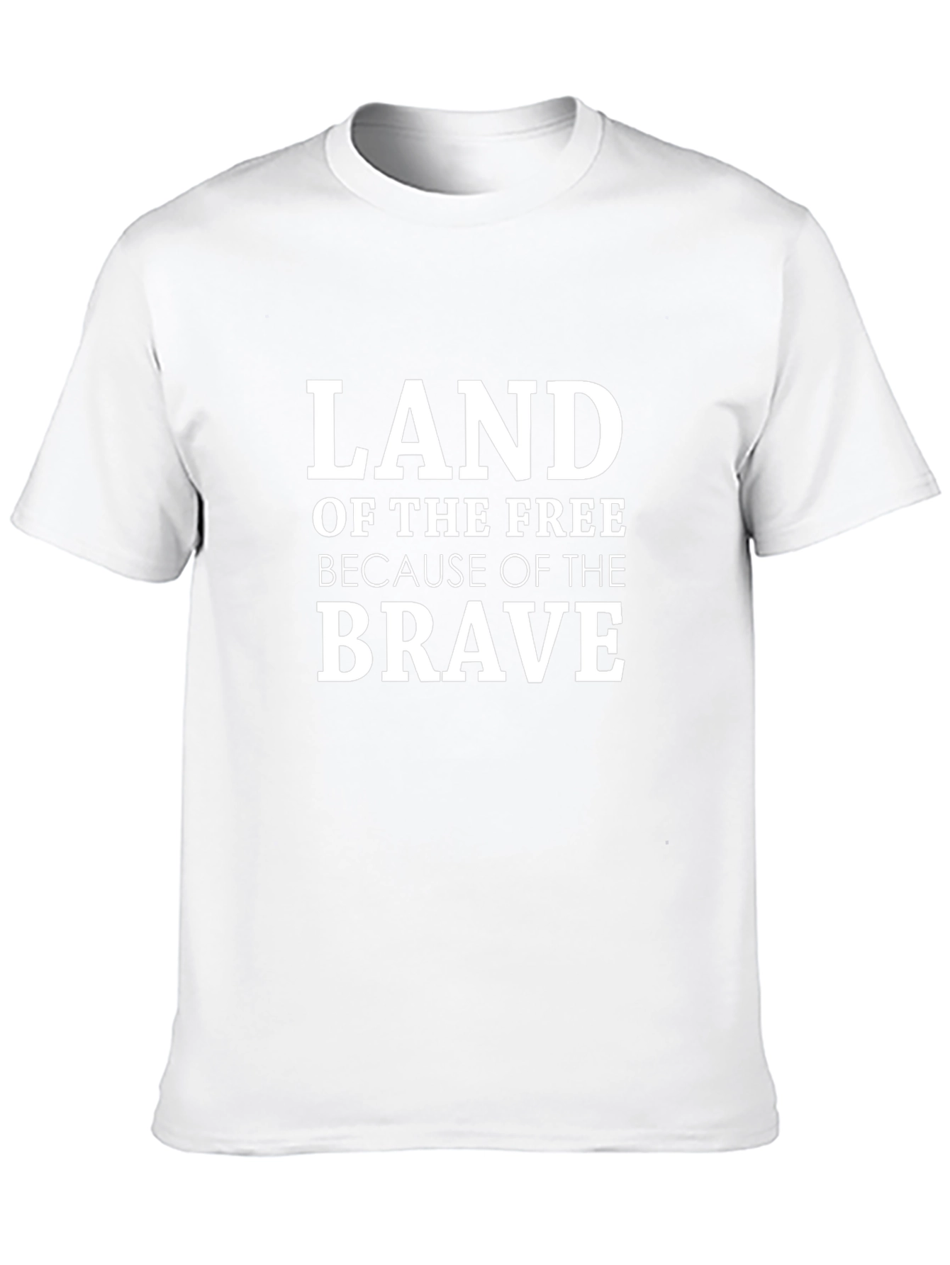 Land of the Free Patriotic Graphic Tee