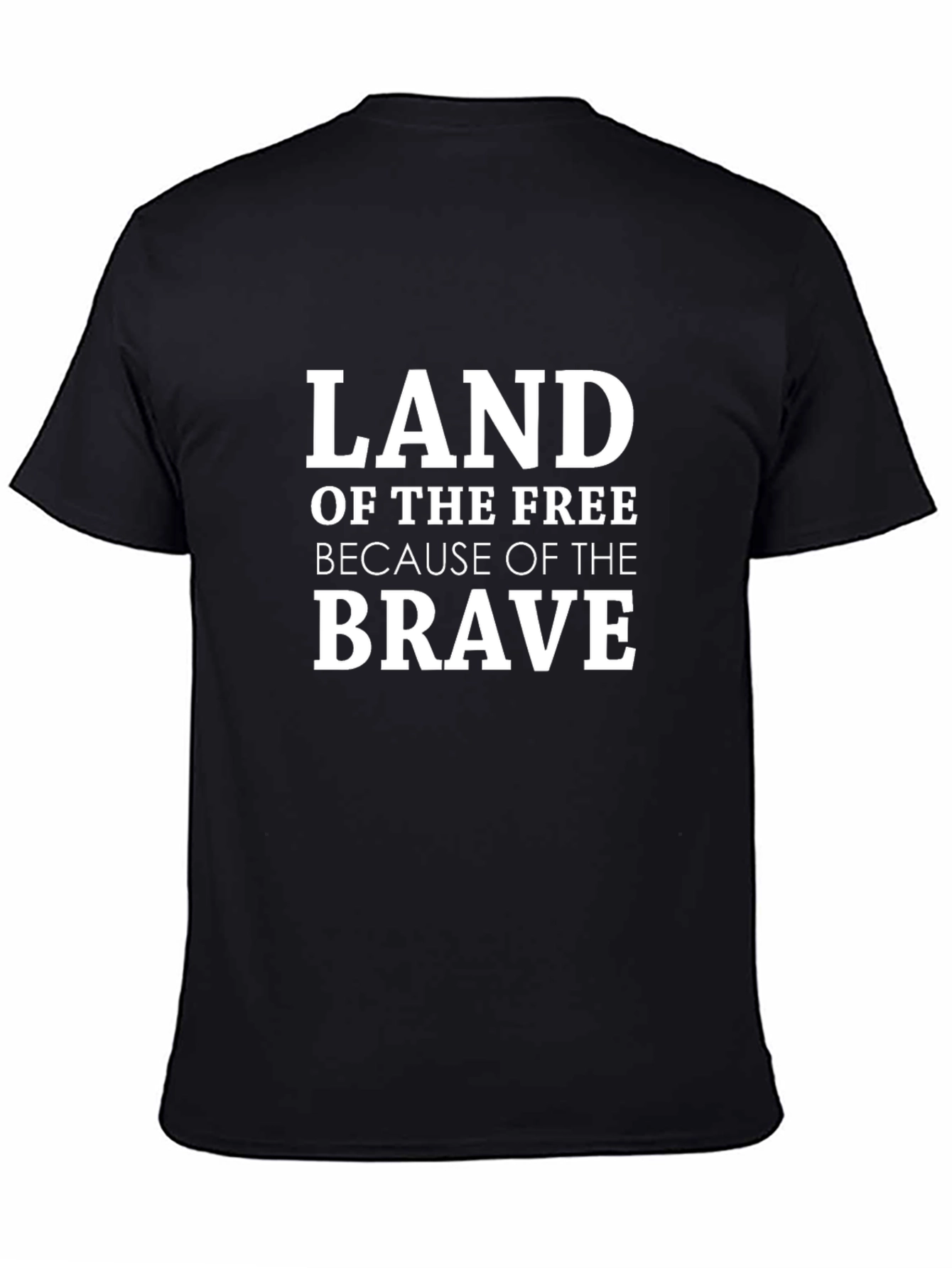 Land of the Free Patriotic Graphic Tee