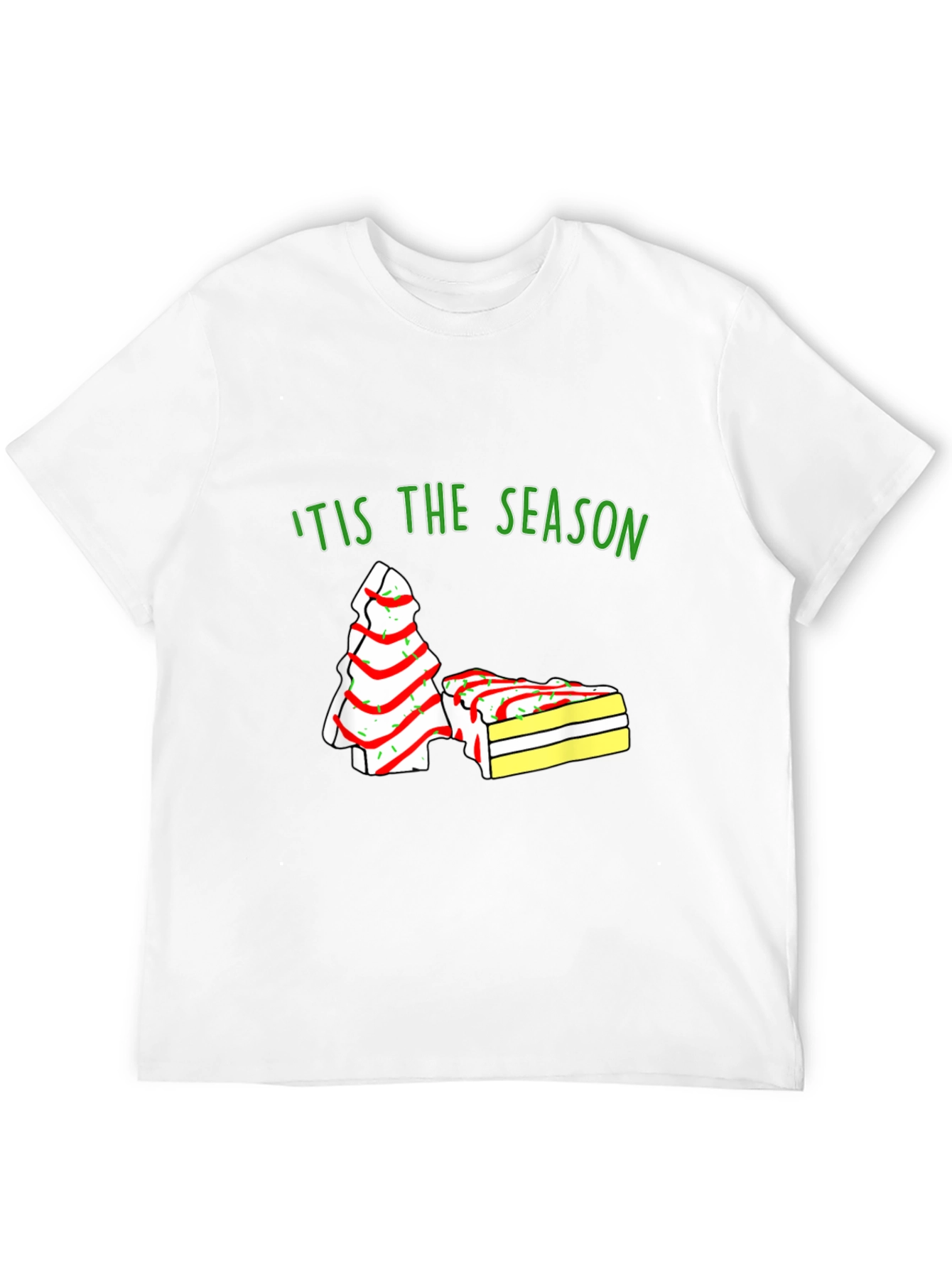 Tis the Season Christmas Cake T-Shirt