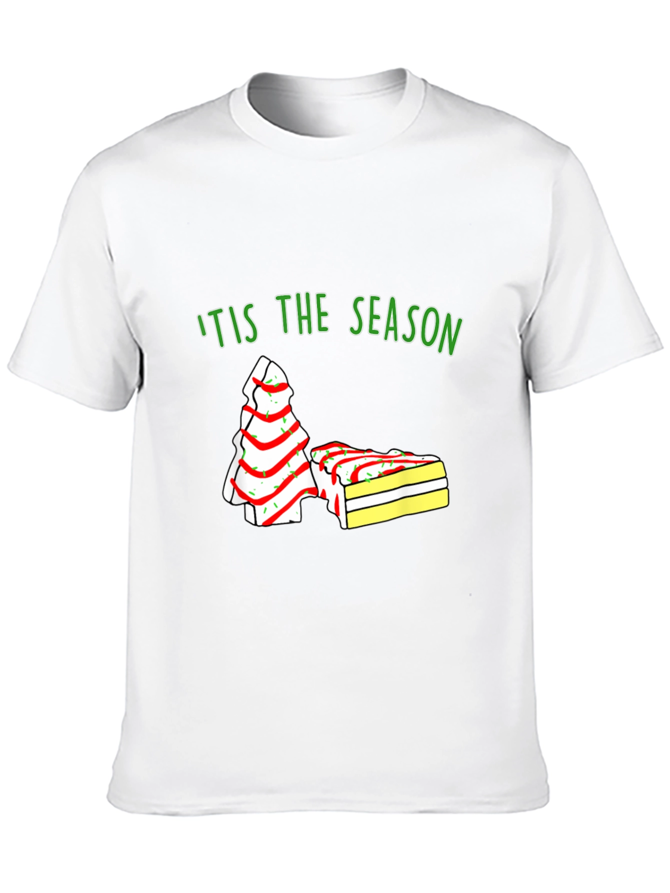 Tis the Season Christmas Cake T-Shirt